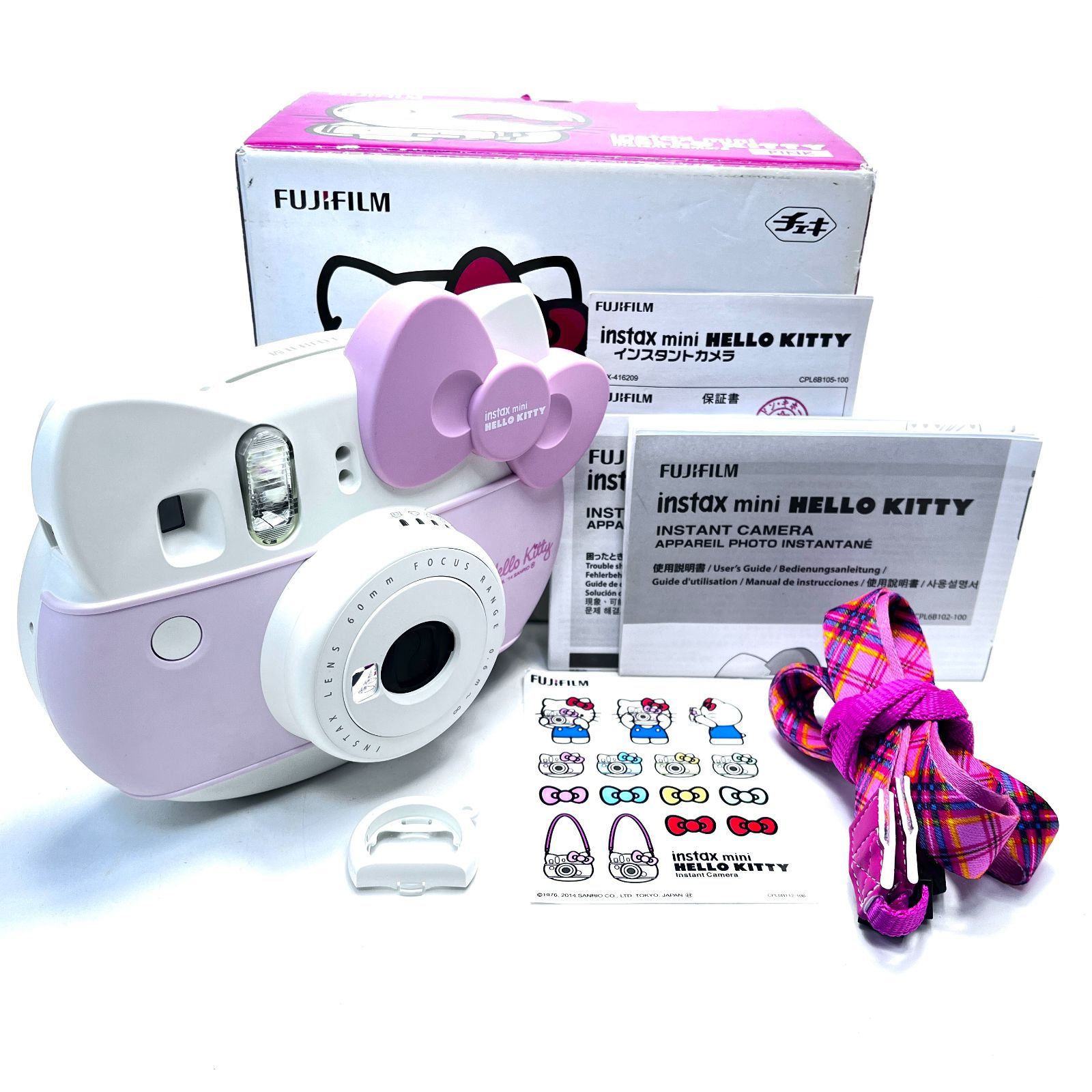 FUJIFILM instax mini HELLO KITTY インスタントカメラ ピンク フィルムカメラ 元 き