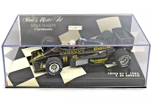 【】ミニカー 1/43 Lotus 97T 1985 elf #11(ブラック×ゴールド) [430850011]