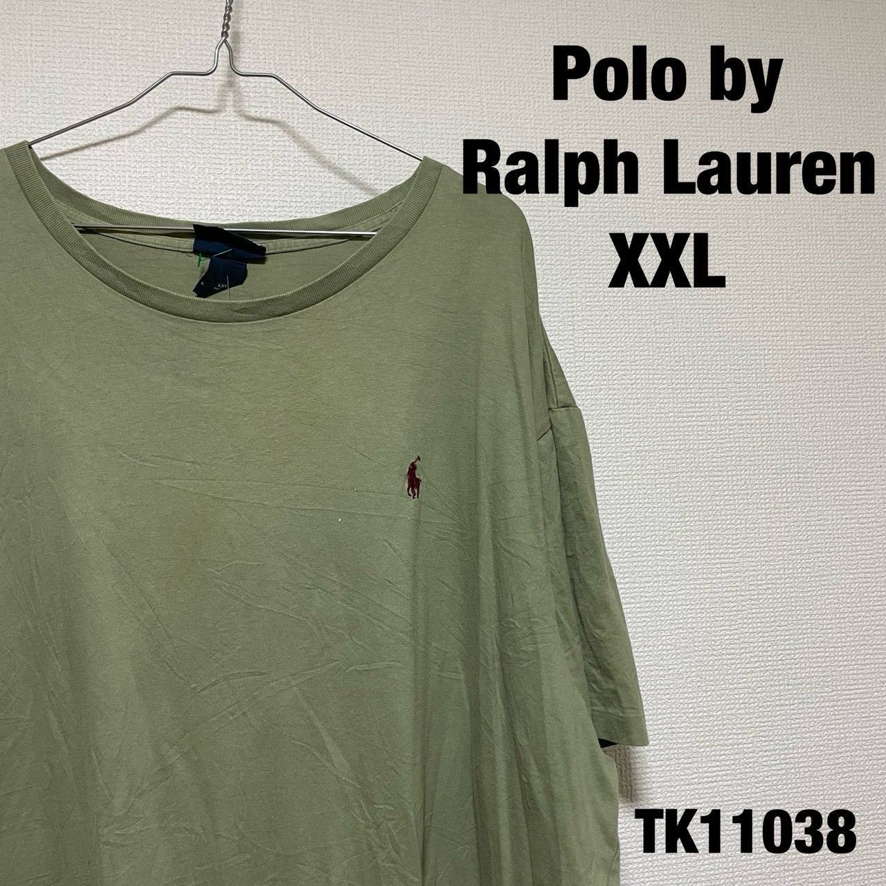 POLO RALPH LAUREN☆Tシャツ POLO RALPH LAUREN ポロラルフローレン 袖フリル Tシャツ 半袖