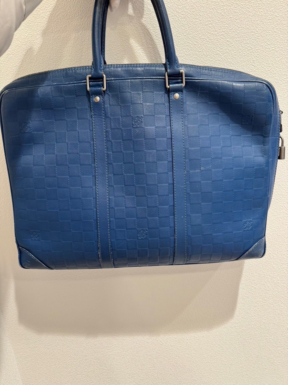 中古品】 LOUIS VUITTON ルイヴィトン N41291 ダミエアンフィニ ポルト 