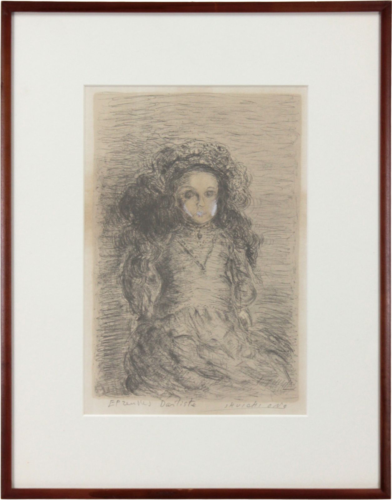 小野州一 「フランス人形」 リトグラフ 版画 絵画 小野州一 「フランス人形」 リトグラフ 版画 絵画 - メルカリ