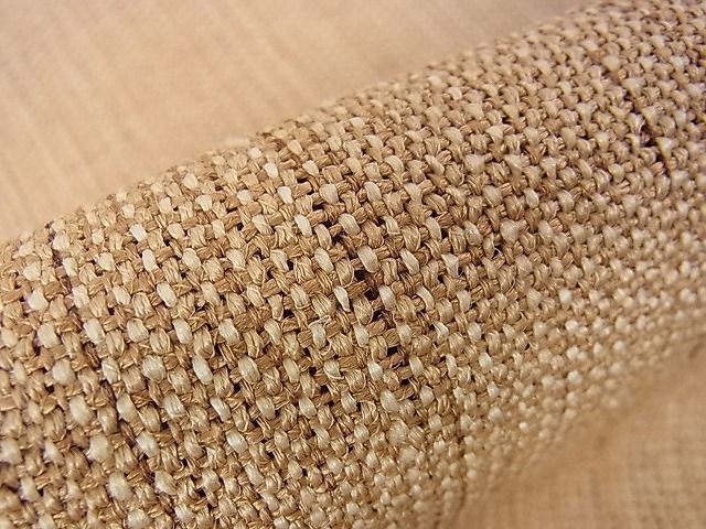 平和屋着物□極上 夏物 絹科布 柿志布 柿渋 赤城玉 延喜