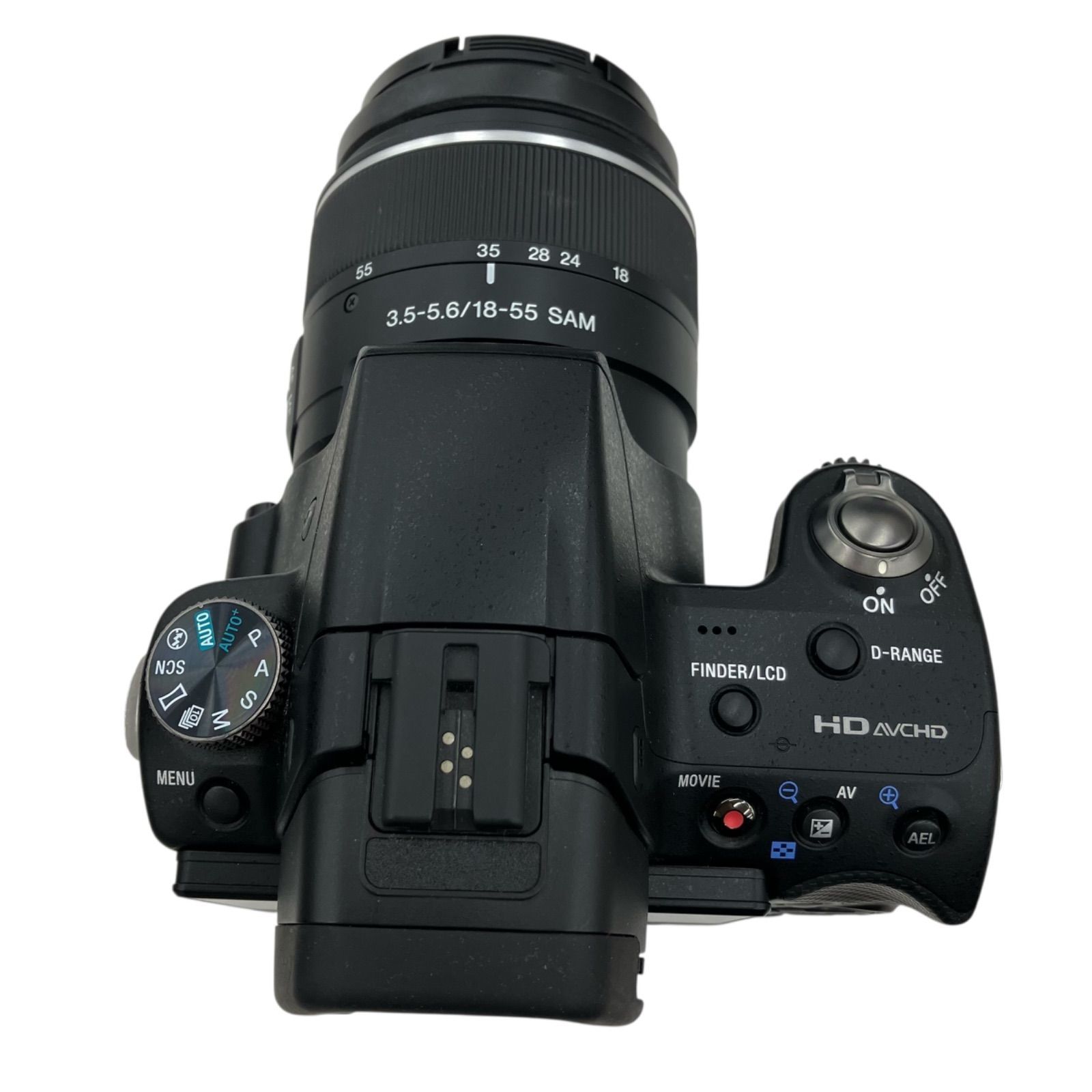 【R2351】SONY α55 SLT-A55V ブラック ソニー Amazon | SONY デジタル一眼レフカメラ α55 ボディ ブラック SLT