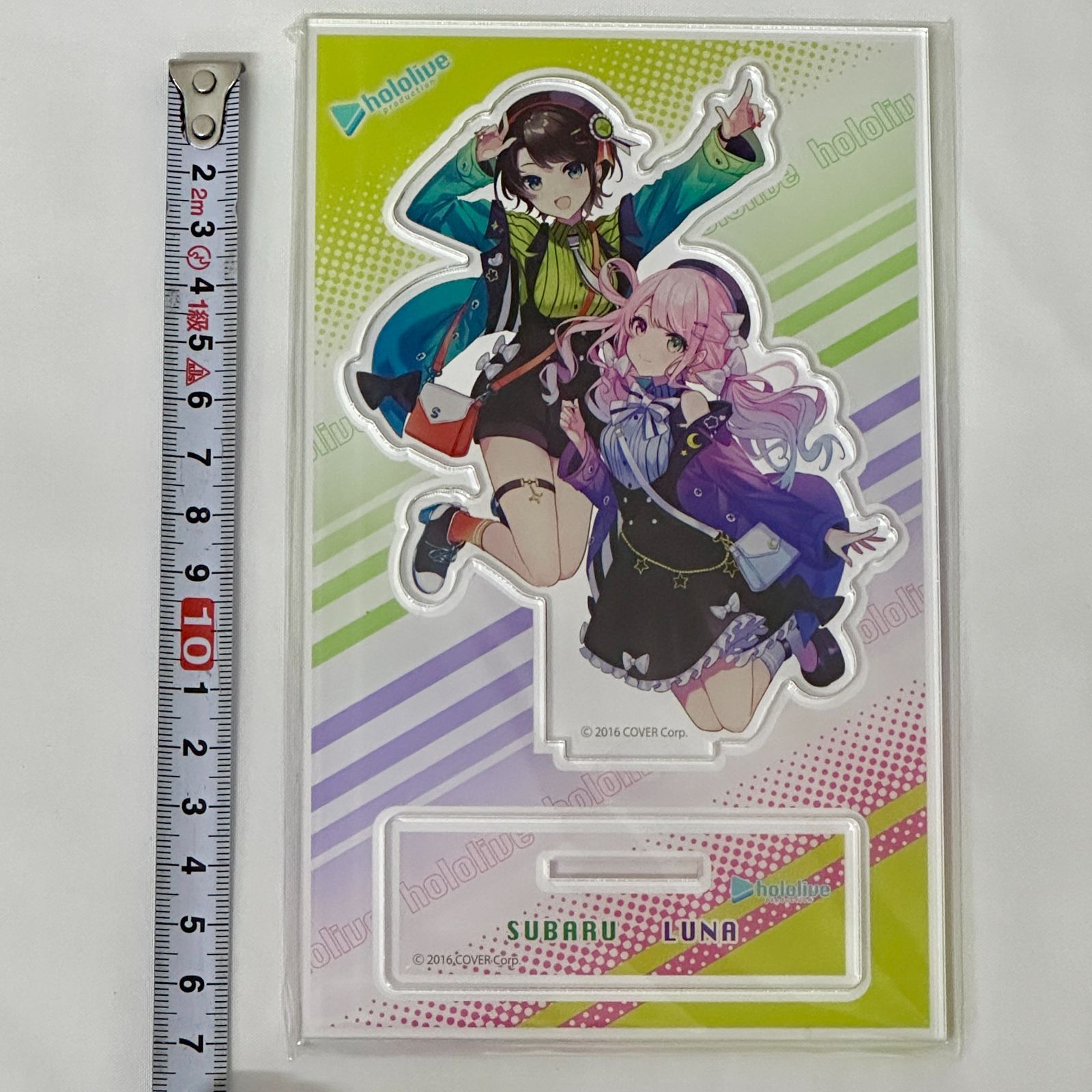 新品　【モーリーオンライン】ホロライブ　アクリルスタンド　大空スバル　姫森ルーナ ホロライブ】スバル＆ルーナ姫の限定グッズがオンラインクレーン