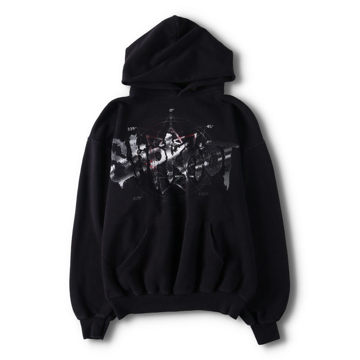 古着 00年代 フルーツオブザルーム FRUIT OF THE LOOM SLIPKNOT スリップノット バンド スウェットプルオーバーパーカー/evb010883