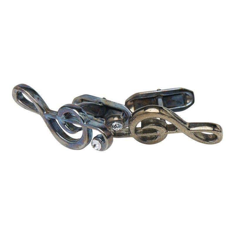 ドルチェアンドガッバーナ ト音記号 シルバー メタル レディース DOLCE-GABBANA 1-0237677