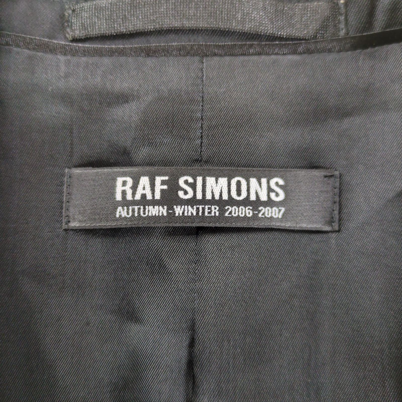 RAF SIMONS 2006AW 1B テーラードジャケット - メルカリ
