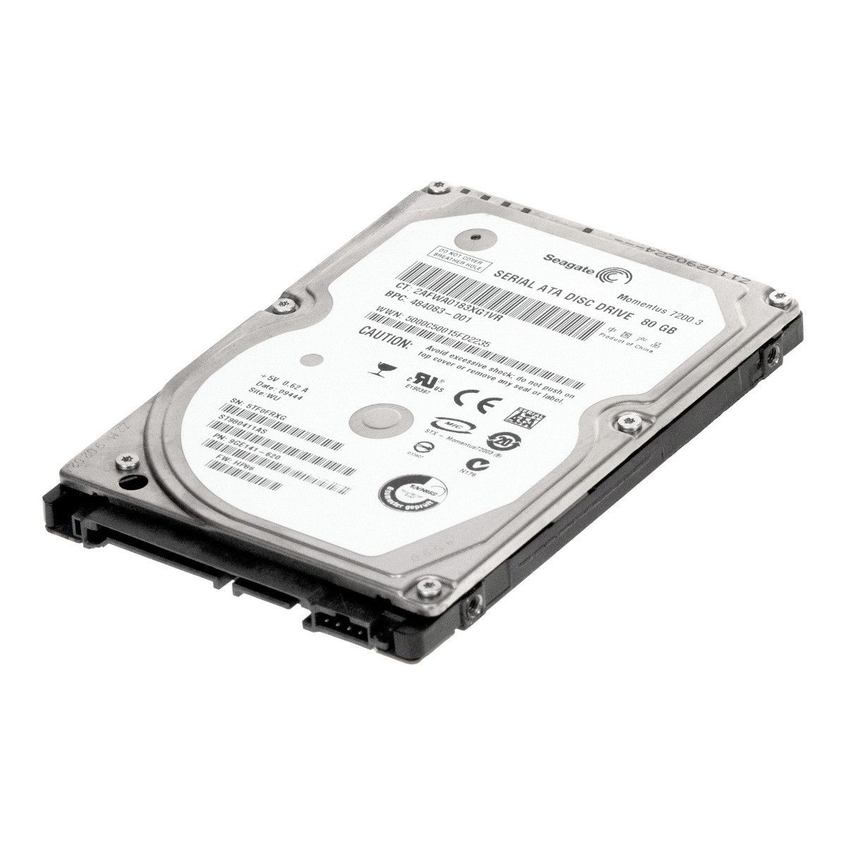 Seagate モーメント 7200.3 ST980411AS 80GB 7.2K 16MB SATA II 2.5
