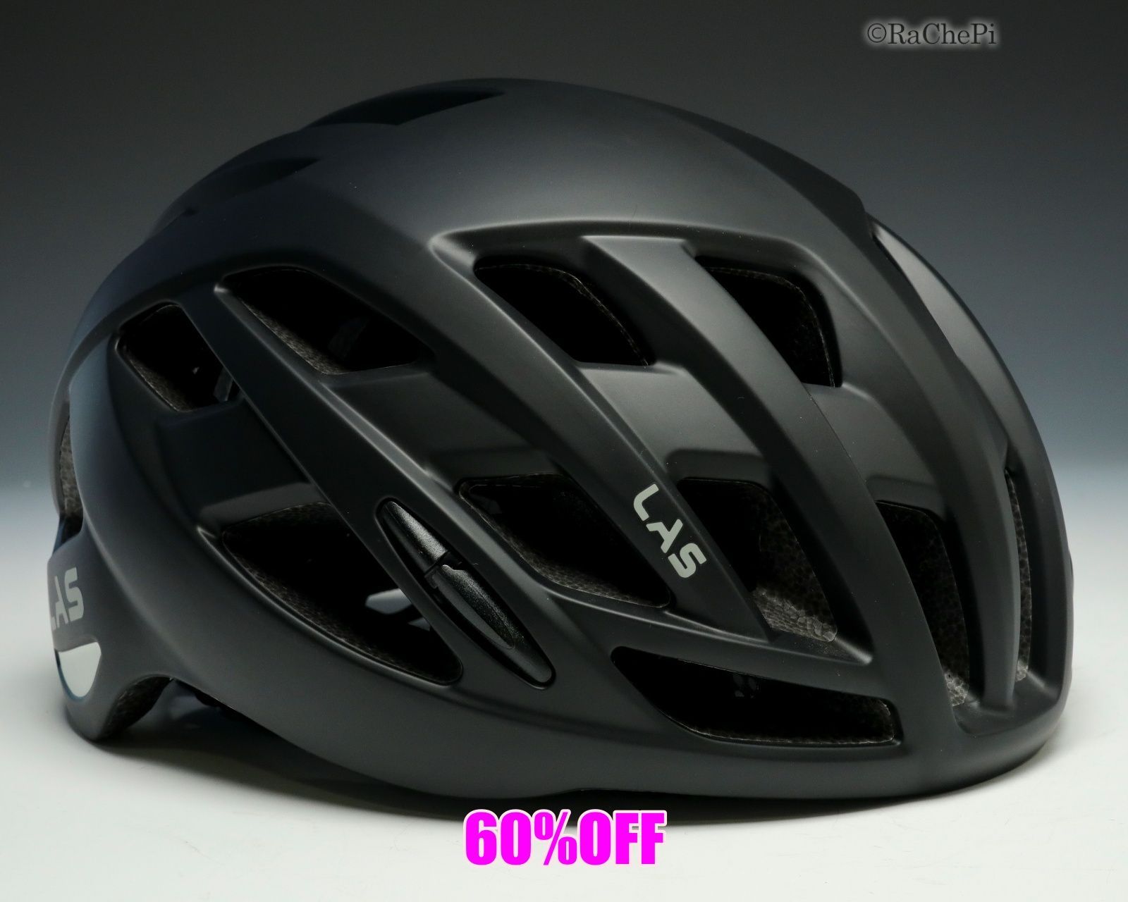 100%新品新作LAS ヘルメット XINO S/Mサイズ(54～59cm)マットブラック Mサイズ