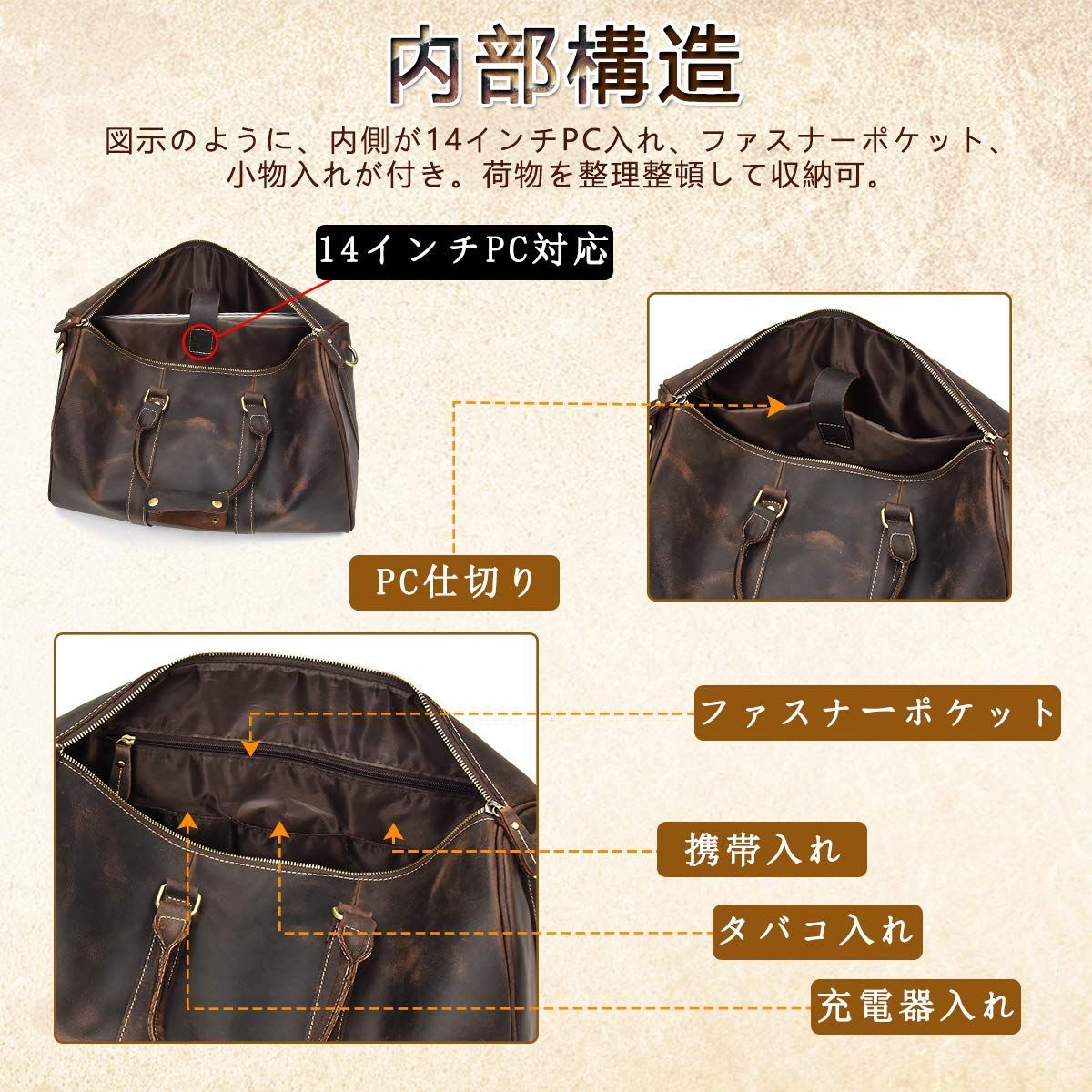 機内持ち込み ボストンバッグ
