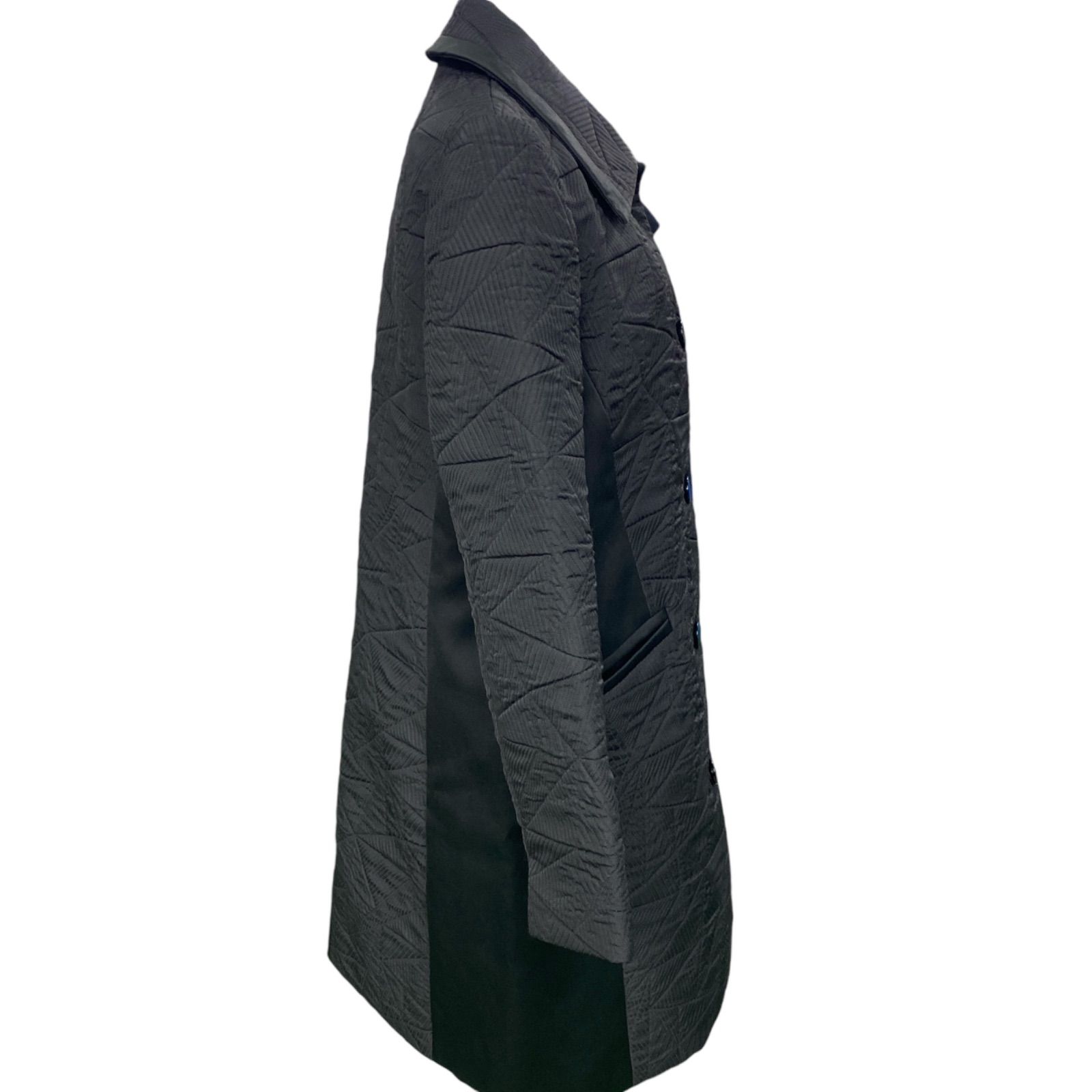 ソニアリキエル コレクション リバーシブル キルティング コート 黒 42