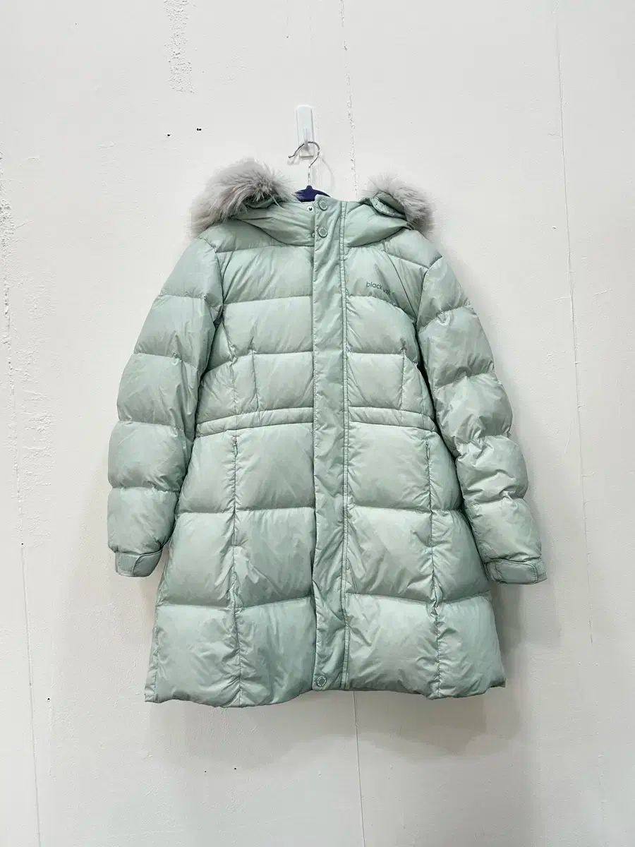 145 ブラックヤク キッズ ミント色 リリー ダウン ダウン 状態良し 高品質