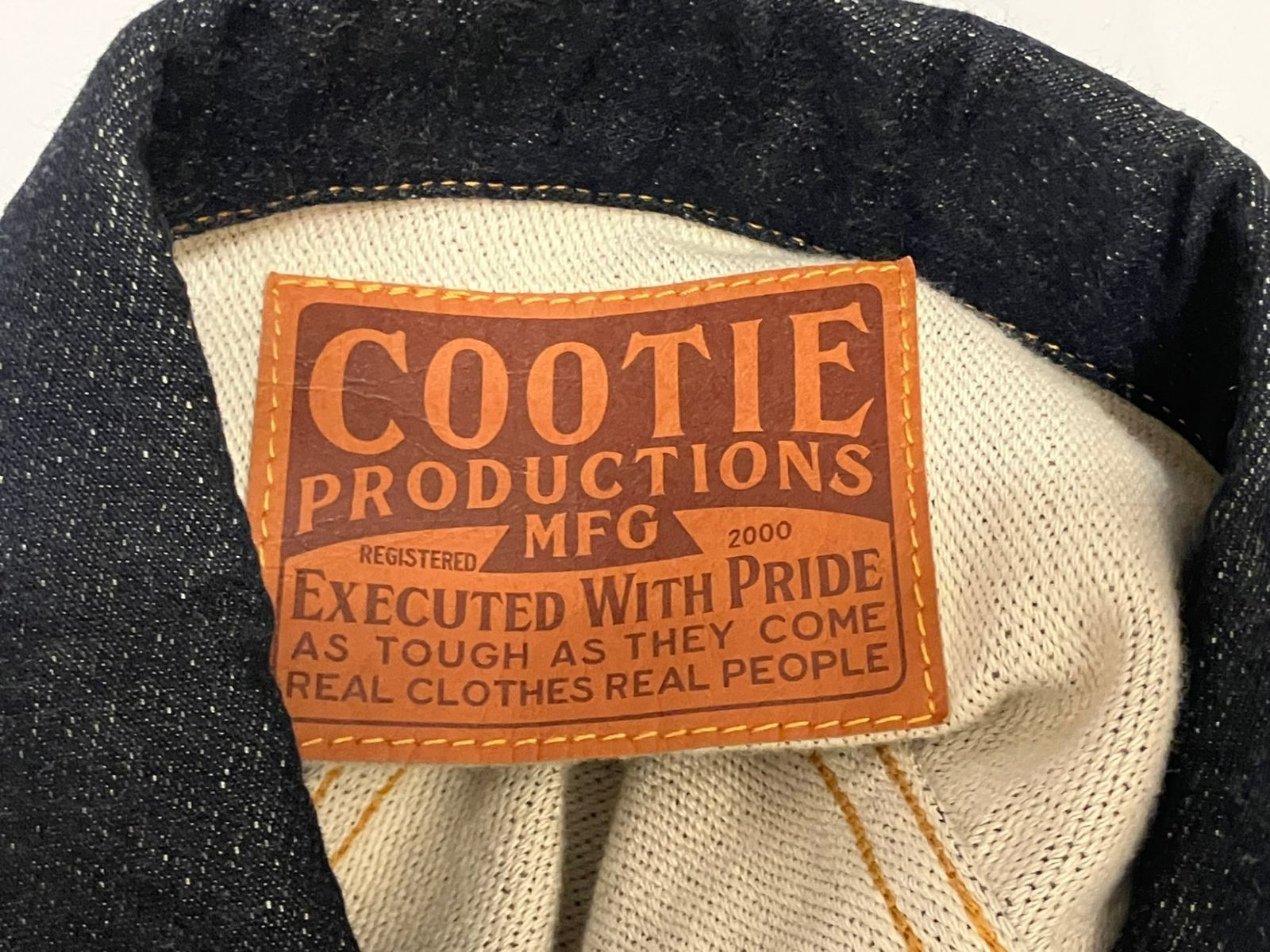 クーティー COOTIE 2nd TYPE トラッカージャケット ジャケット ブルー