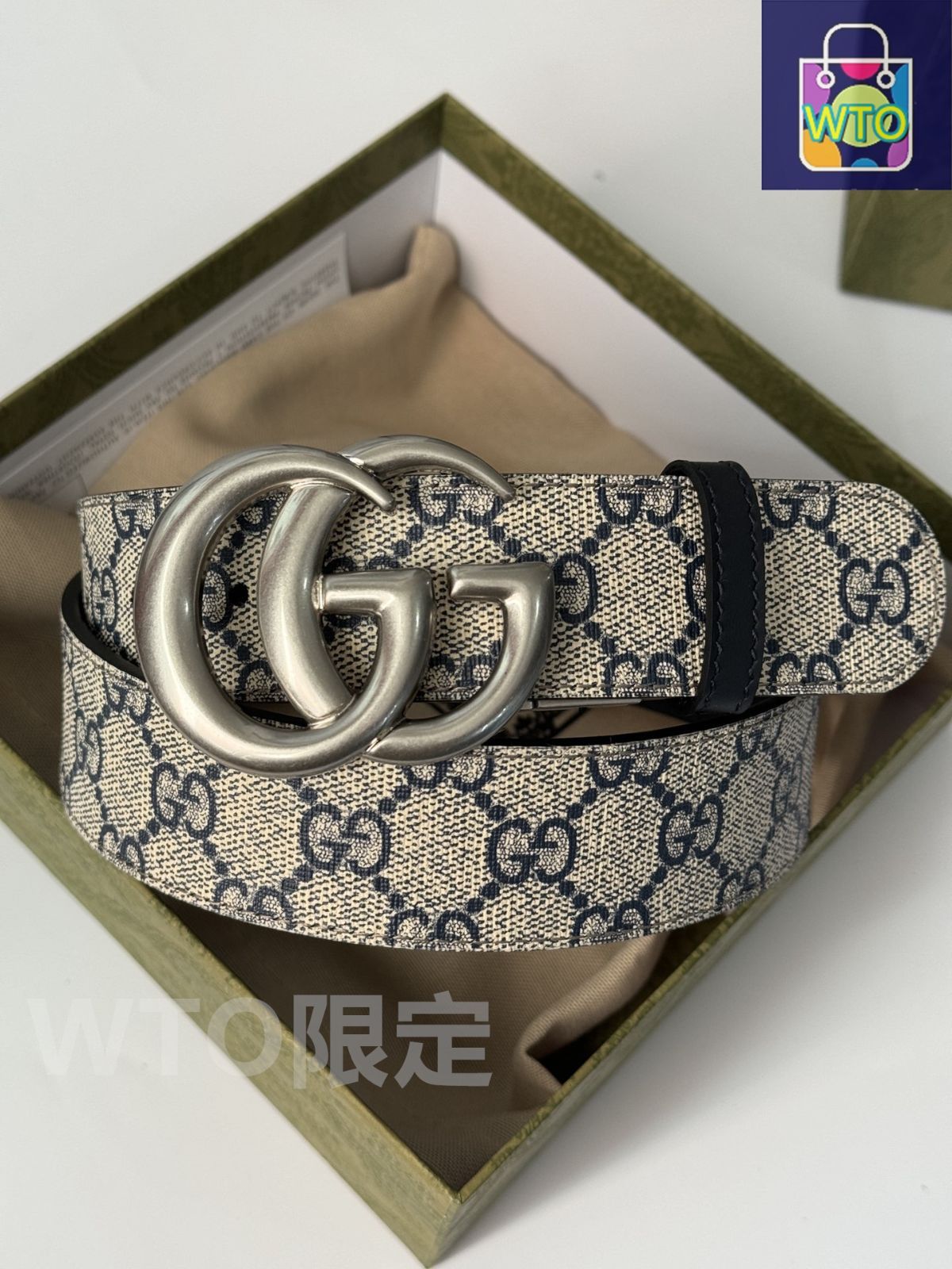 はな様❤️未使用◼️GUCCI，ワックスカーフ，ブラック，レディースベルト グッチ レディースベルト | GUCCI® JP