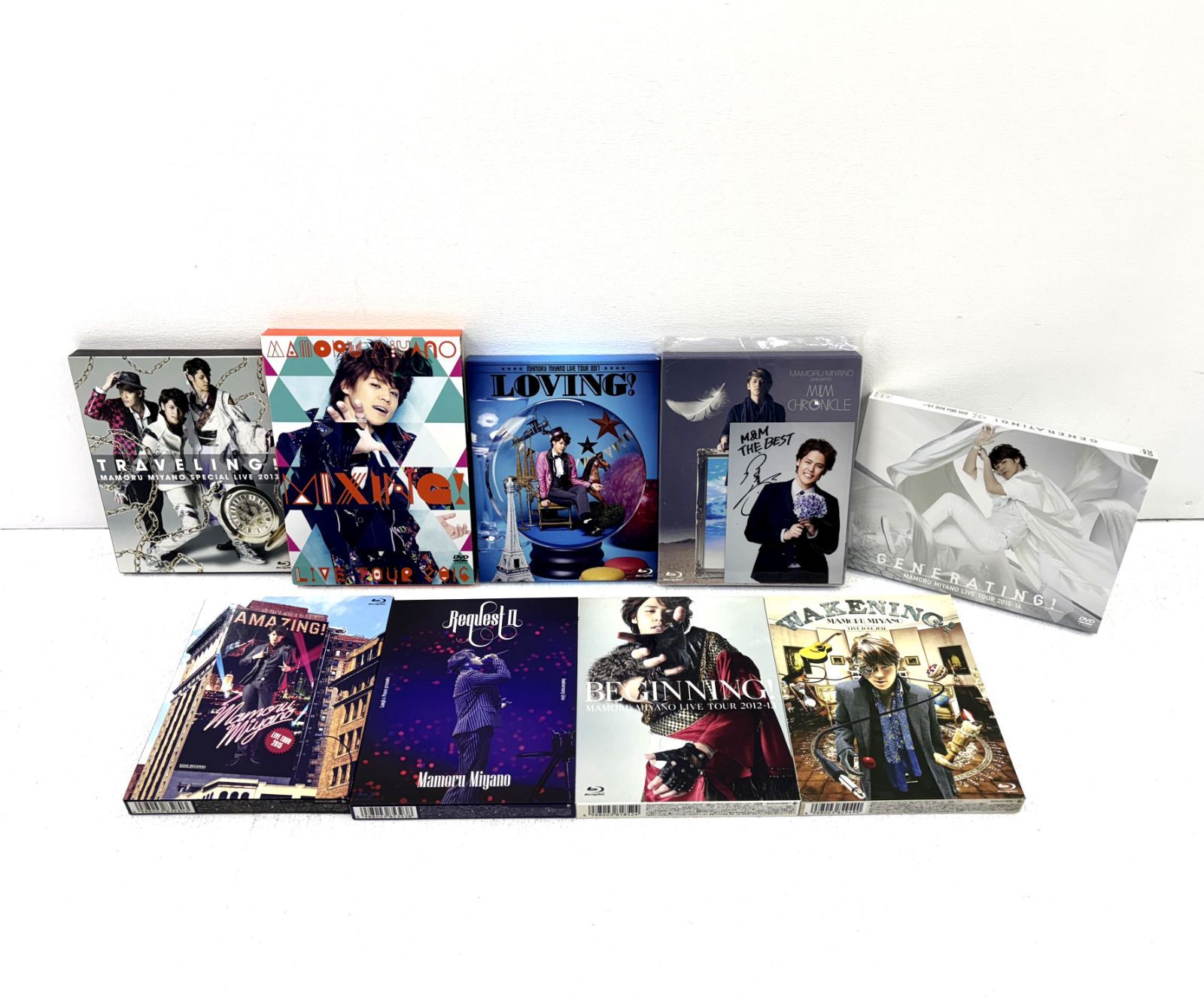 盛岡18-0048】宮野真守 LIVE Blu-ray DVD まとめ LOVING! BEGINNING