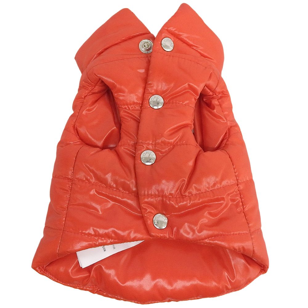 超 モンクレール MONCLER 2021年商品 G20903G0000 DOG COAT GILET ドッグ コート P o Dog Coutureコラボ 00 小型犬 定価85800円