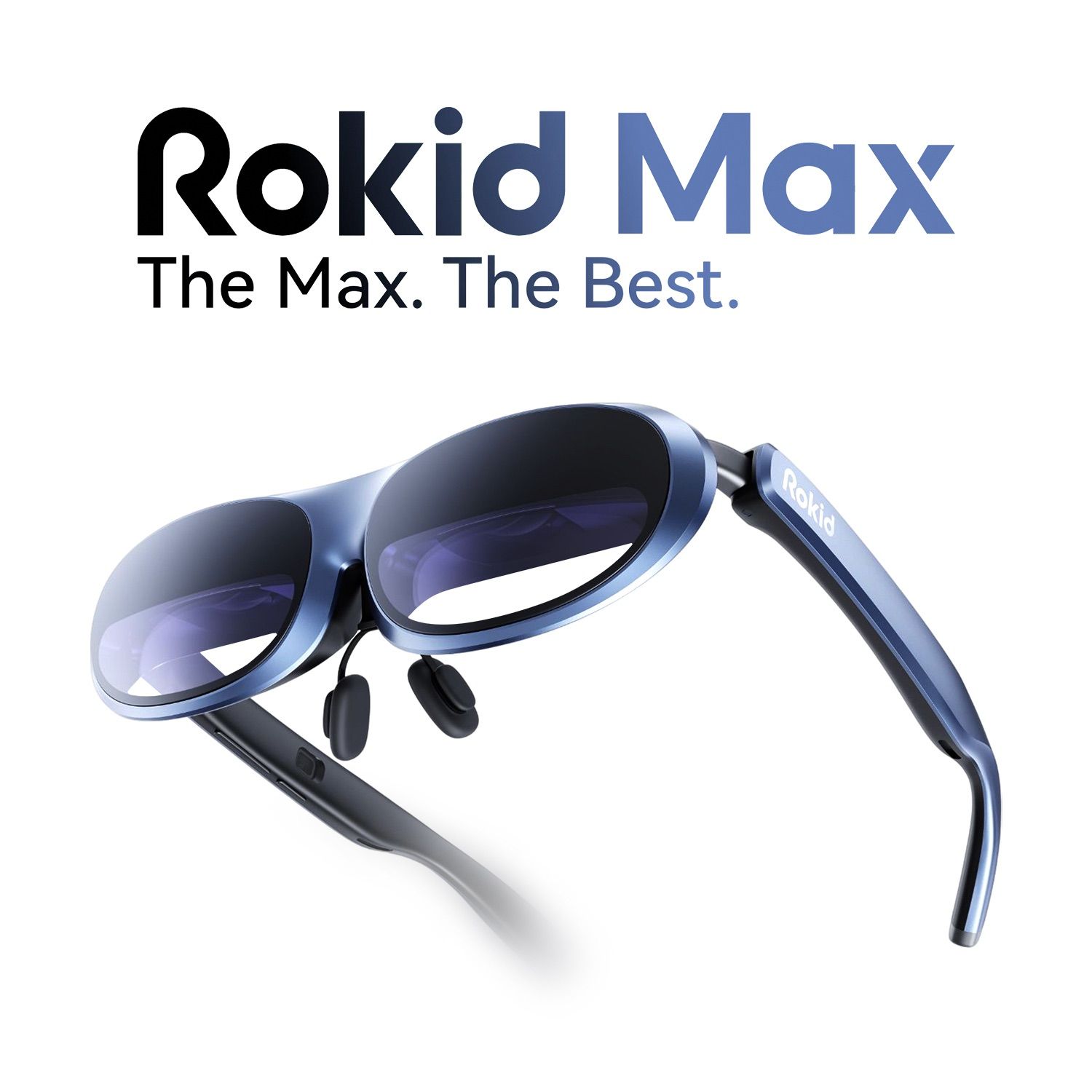 フォロー割 - 秋 開催中 Rokid Max ARグラス XRグラス スマートグラス 120Hz 215インチ SONY製マイクロOLED採用 拡張現実 近視補正 スピーカー搭載プロジェクター ディスプレイ 3DoF対応 HDCP対応 1年保証