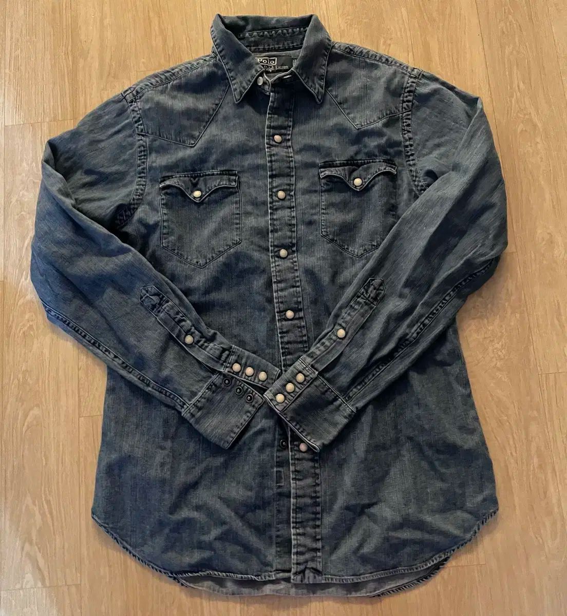 ポロ ラルフローレン デニム ウェスタン シャツ