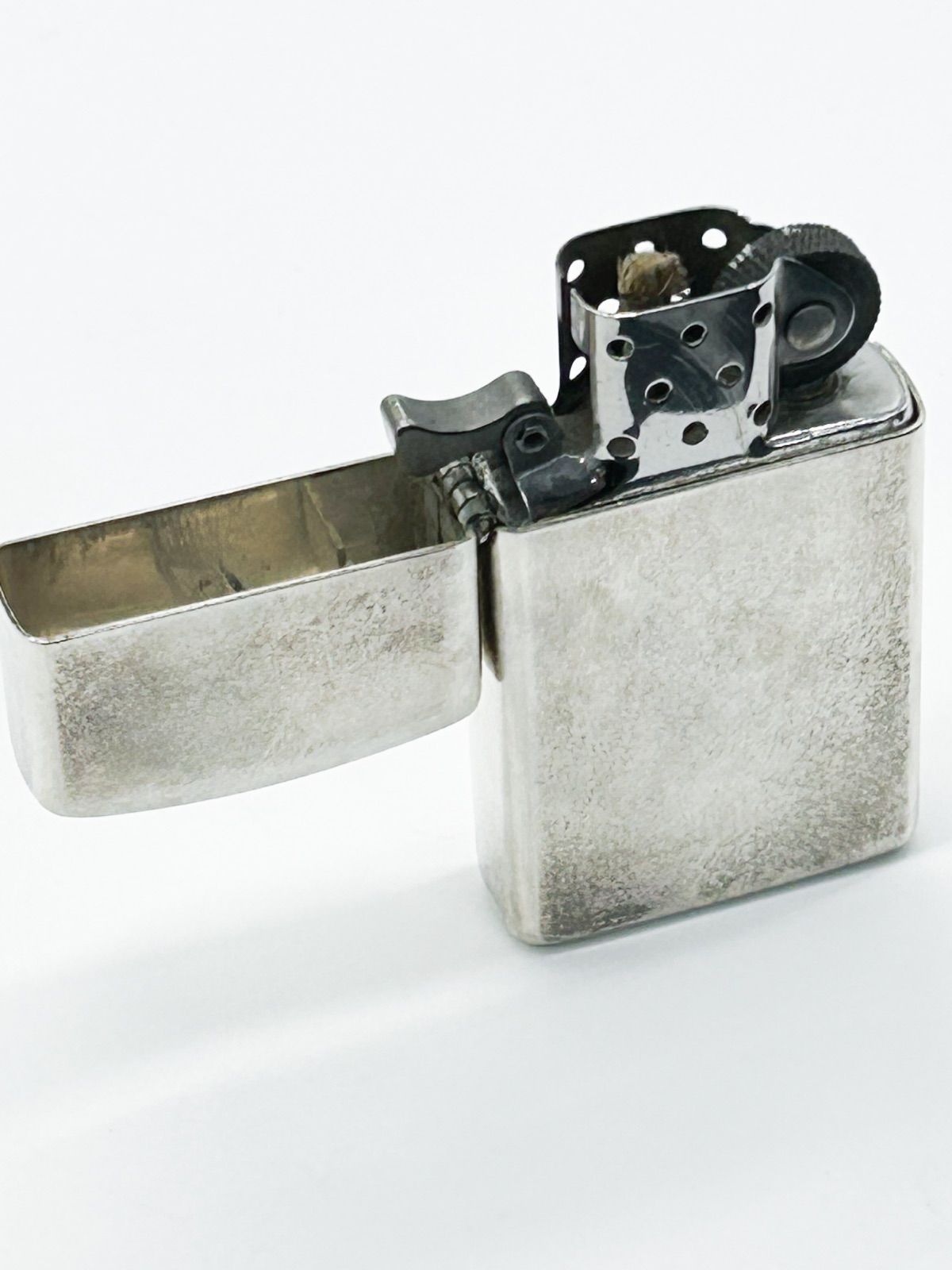 Zippo Starling Silver  1993 SlimType  Zippo ASHTRAY Ⅶ(携帯灰皿)セット