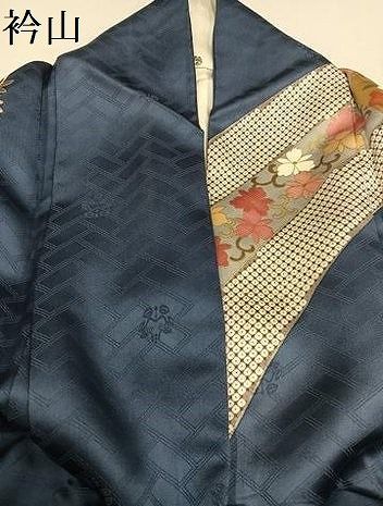 振袖 正絹吾妻徳穂 落款 金糸金彩桜 藤稔松＆新品貝絞り菊文様帯揚げ＆重ね襟3点 超豪華振袖 正絹】吾妻徳穂 落款 金糸金彩桜 藤稔松 - メルカリ