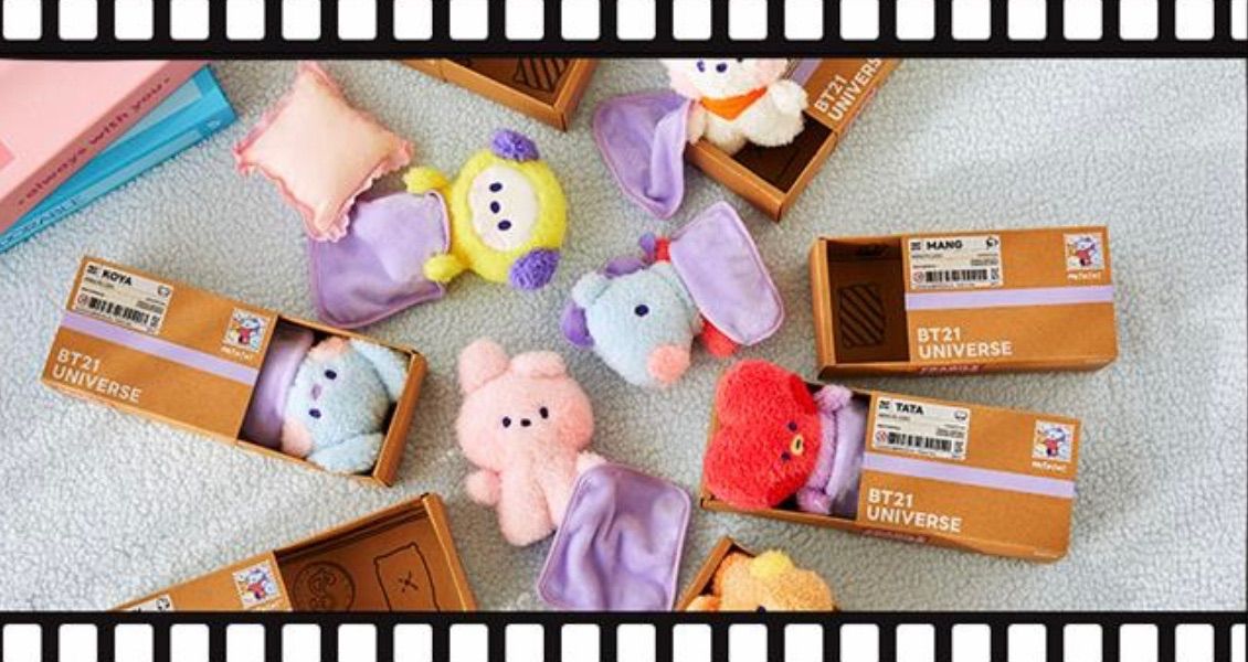 BTS 防弾少年団 BT21 公式グッズ minini STANDING DOLL