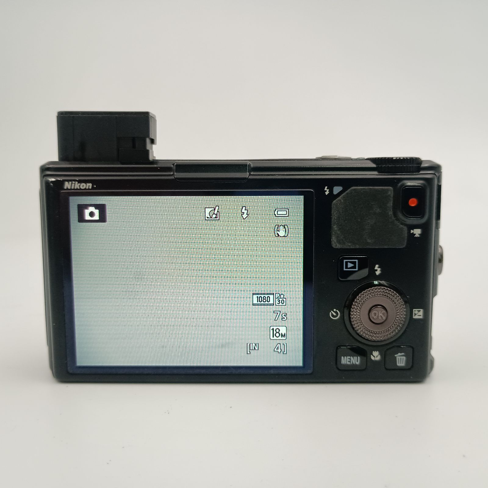 Nikon Coolpix S9500 Compact DIGITAL Camera Black コンパクト