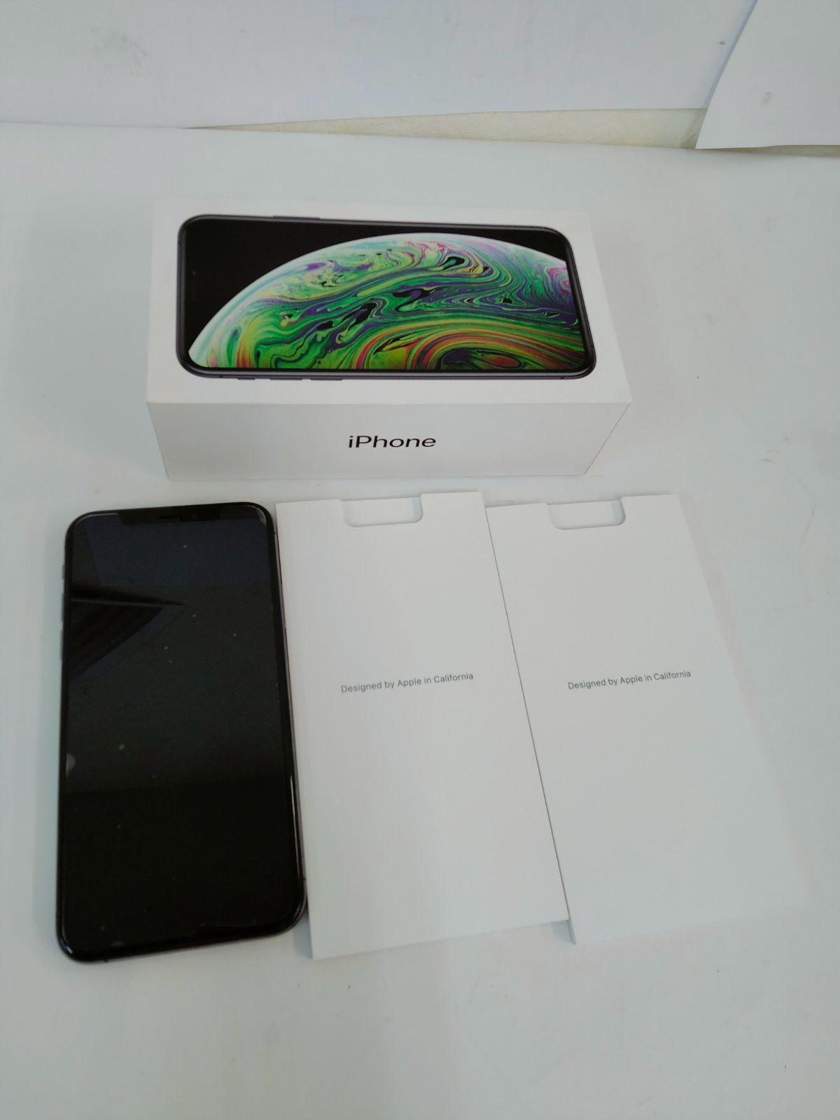 Apple iPhone XS スペースグレー 本体 箱付き iPhone - iPhoneXS