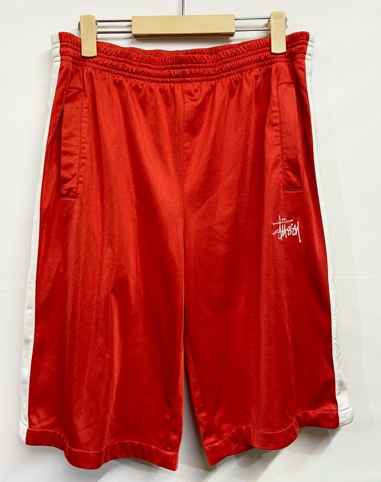 90s STUSSY ステューシー サイドライン ショートパンツ 90s STUSSY ステューシー サイドライン ショートパンツ