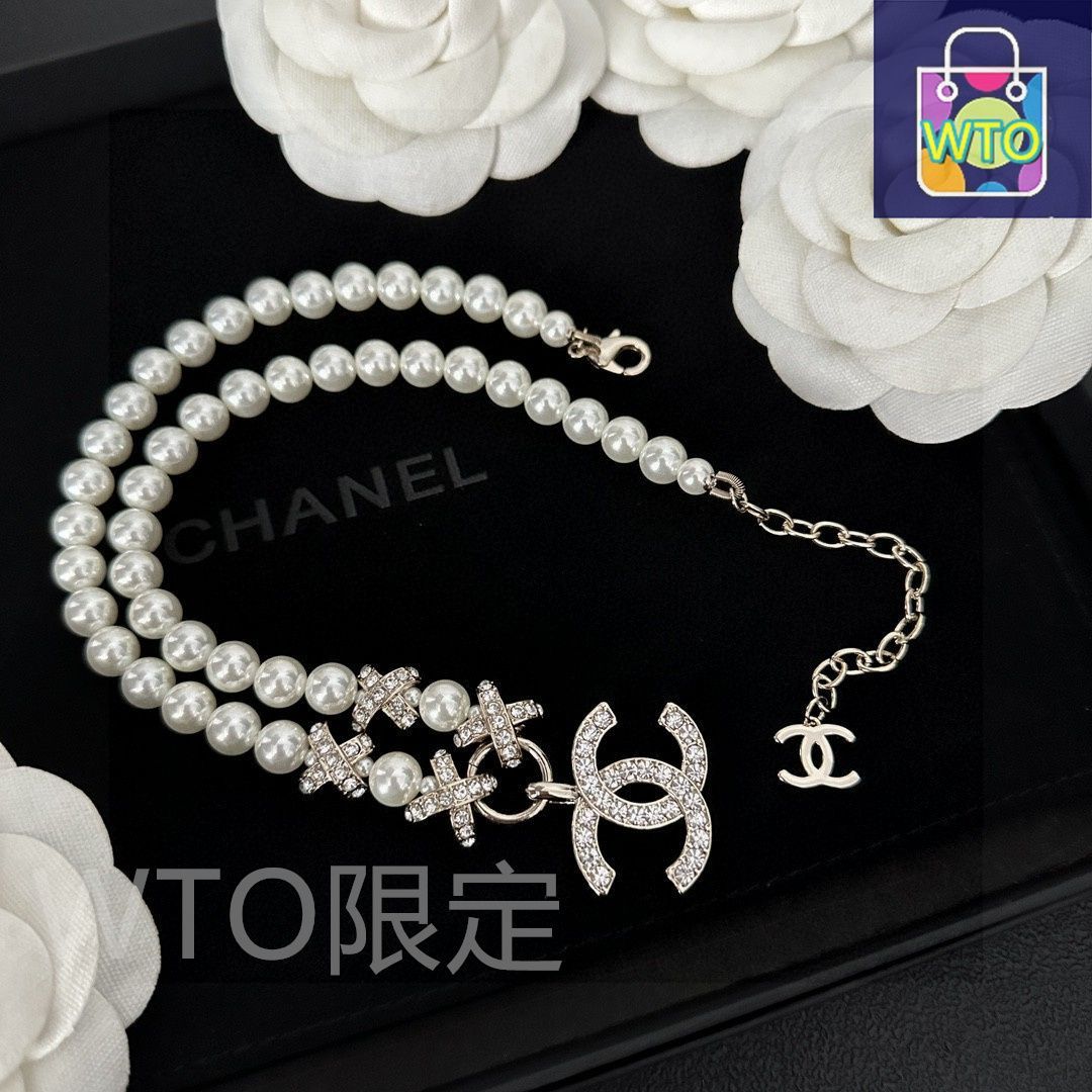 今日特価】CHANEL ヴィンテージ アルファベット ネックレス