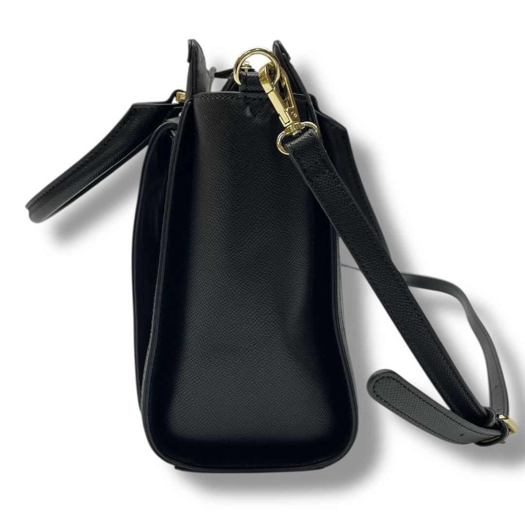 痛バッグ フラップボストンバッグBlack MARSLY マーズリー