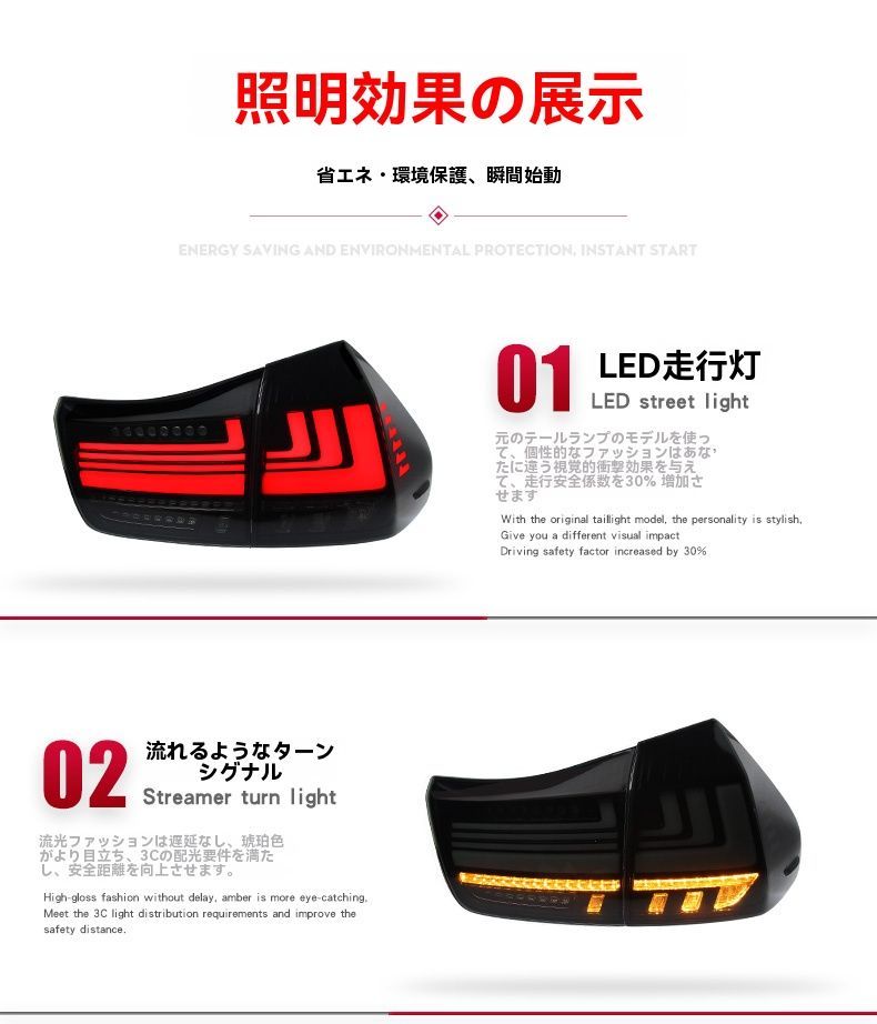 350対応 LEDテールランプ