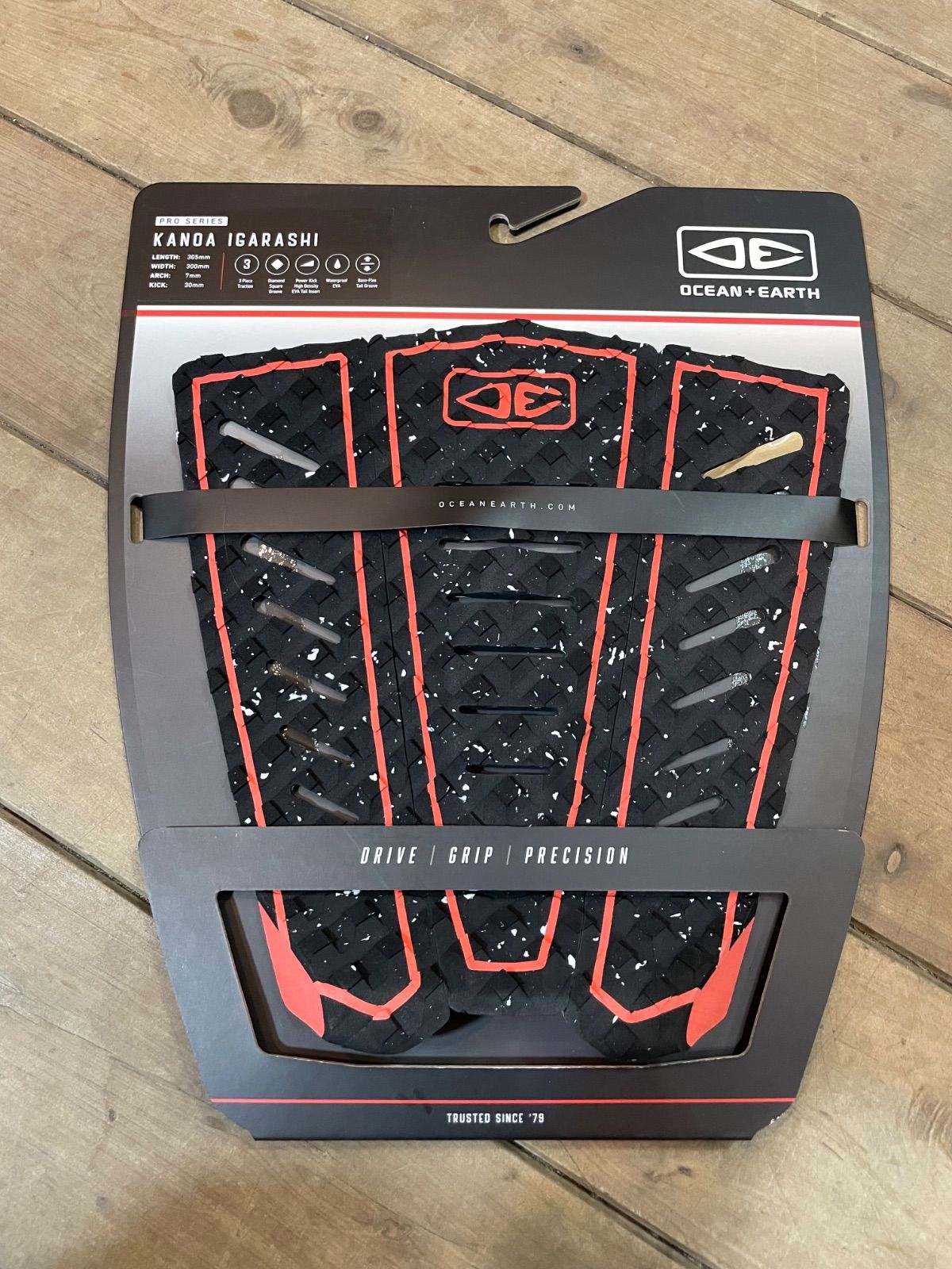 再入荷！TLS／ツールス デッキパッチ TRIM カラー： BLACK TLS FUN