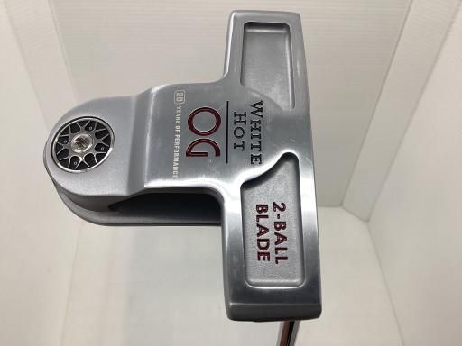 中古】 オデッセイ WHITE HOT OG 2-BALL BLADE TOUR LINED 34