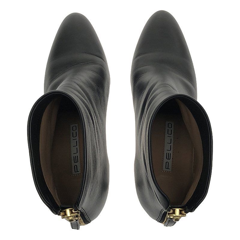 PELLICO / ペリーコ | TAXI バックジップ ヒール ショートブーツ | 35