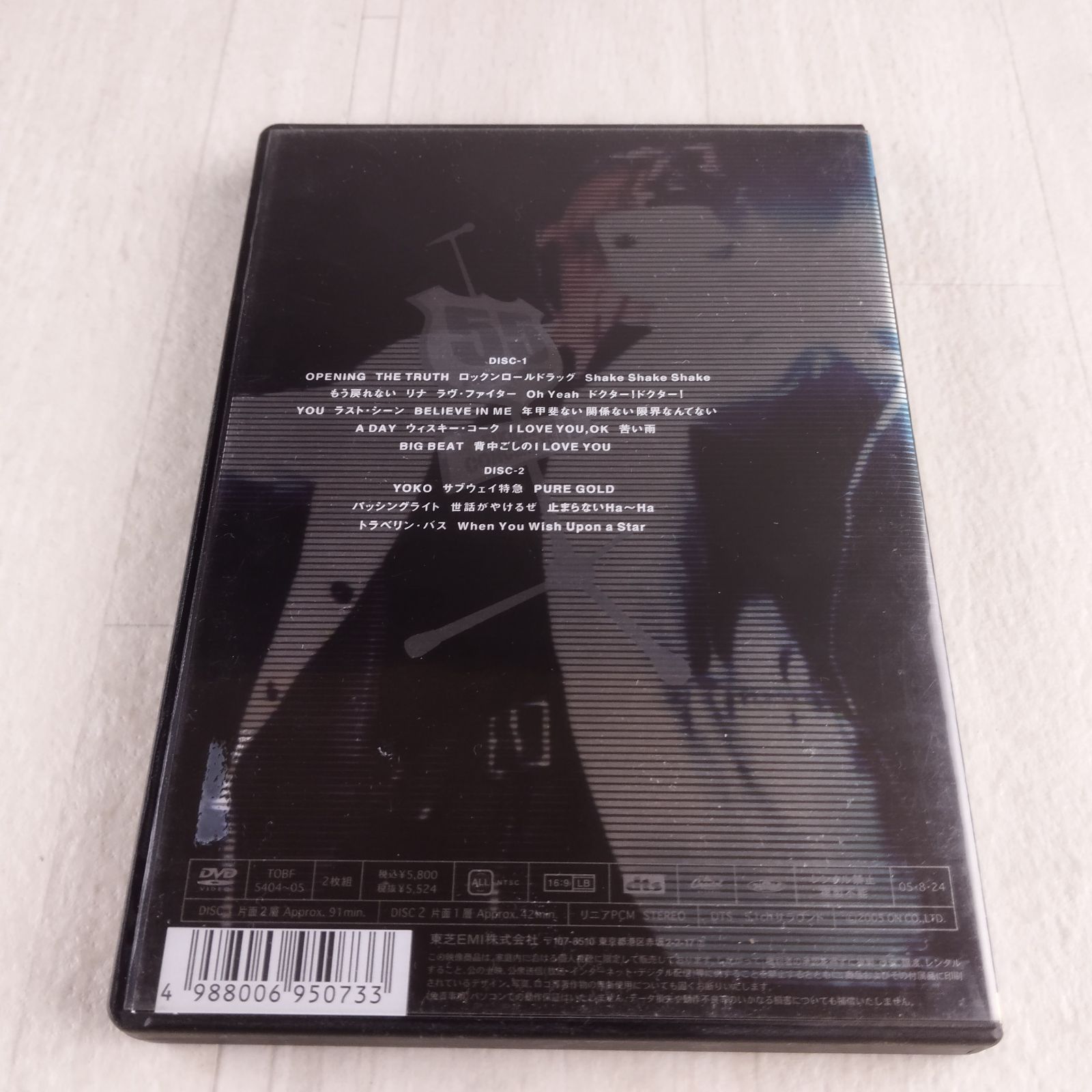 DVD 矢沢永吉 FIFTY FIVE WAY in BUDOKAN - メルカリ