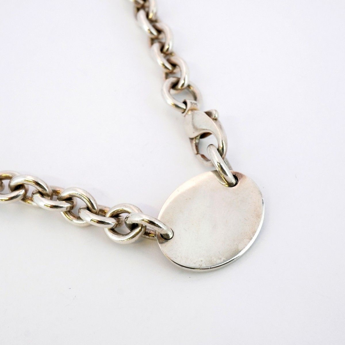 5jib0761 ティファニー チョーカー リターントゥ オーバル シルバー925 レディース