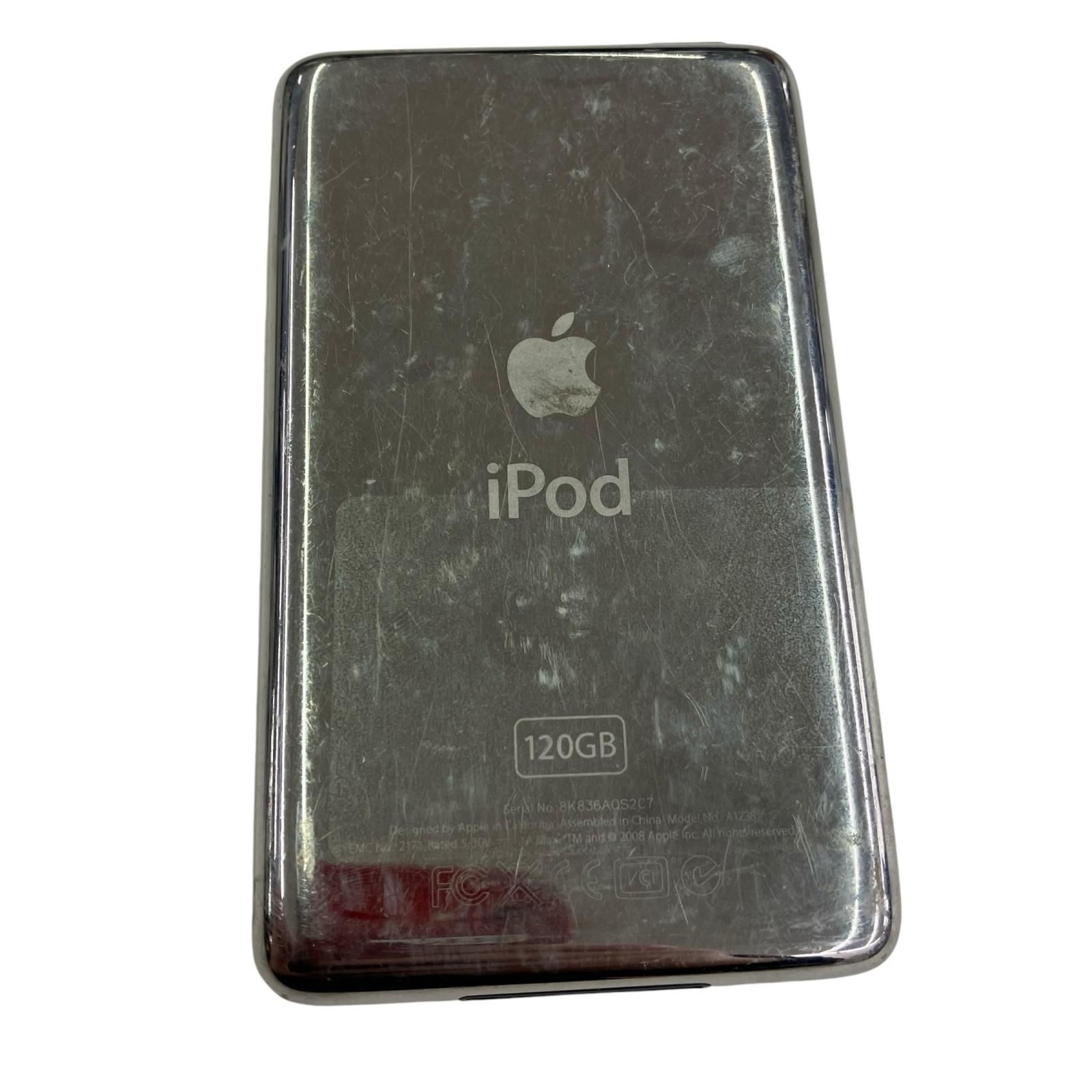 iPod classic 第6世代 A1238 120GB 動作確認済 ケーブル iPod classic 第6世代 A1238 120GB 動作確認済 ケーブル - メルカリ