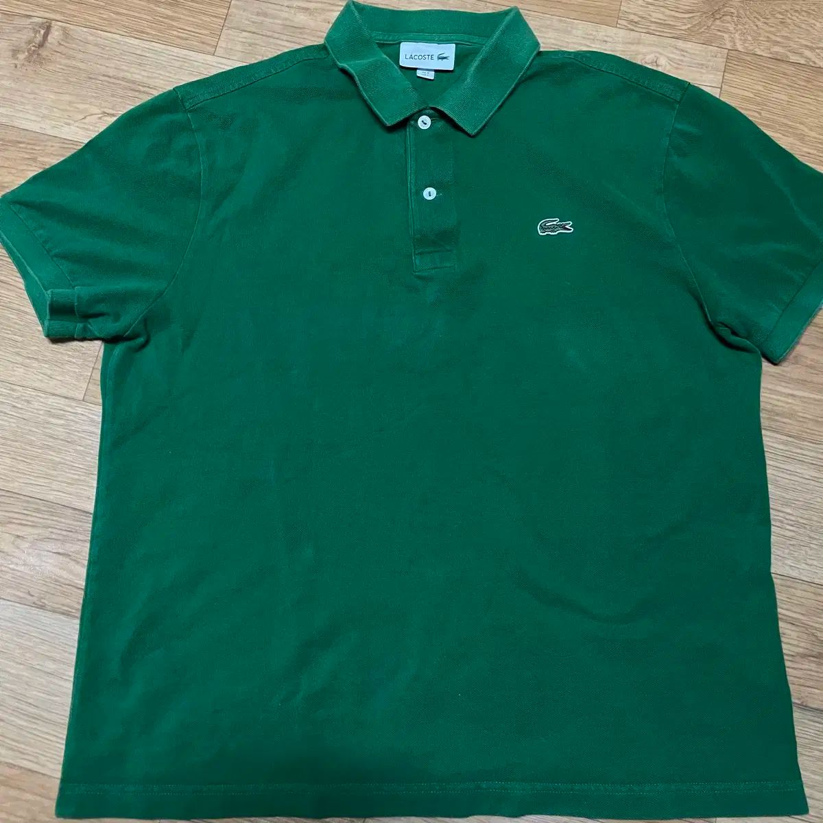 LACOSTE(ラコステ) ポロTシャツ フレンチレギュラーフィット 緑 105 サイズ ( 5 サイズ