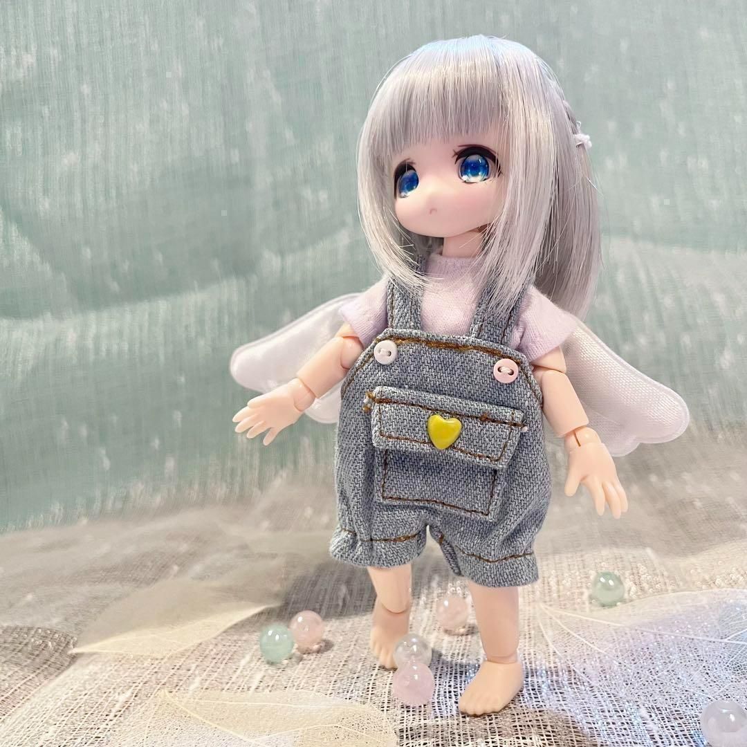 ドール服 オビツ11 服 オーバーオール ねんどろいどどーる にも使用可