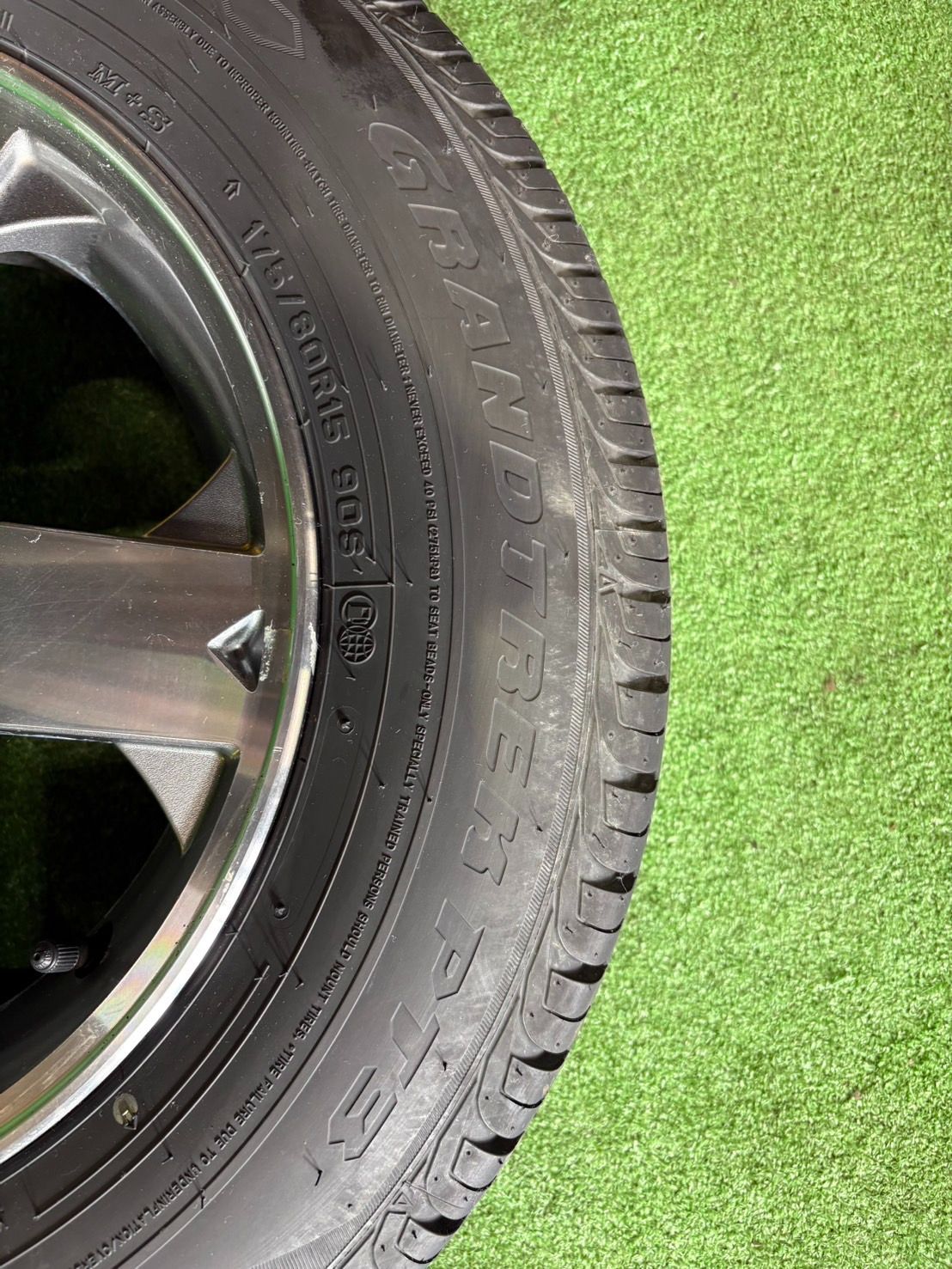 ENKEI製 三菱パジェロミニ純正ホイール 15インチ 5.5J +46 5穴 PCD114