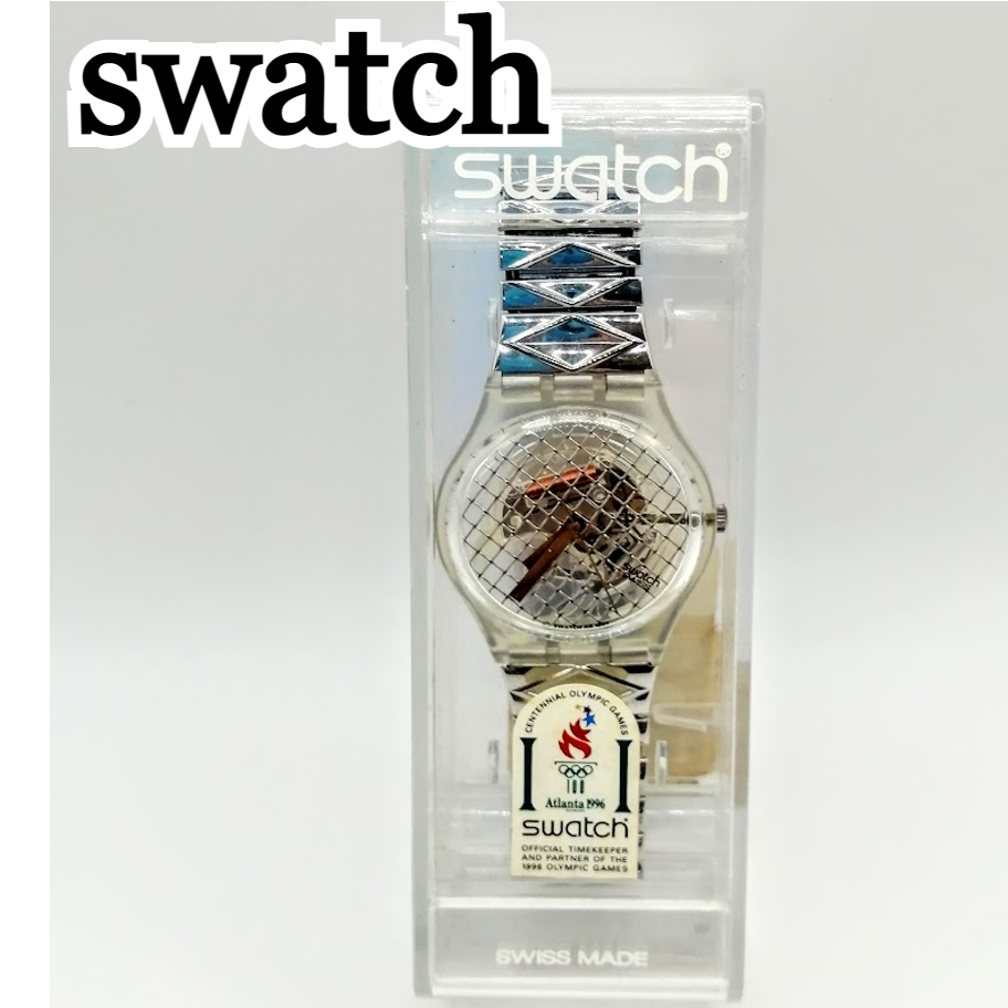 【通販好評】スウォッチ アトランタ五輪1996年Swatch Atlanta 限定品 時計