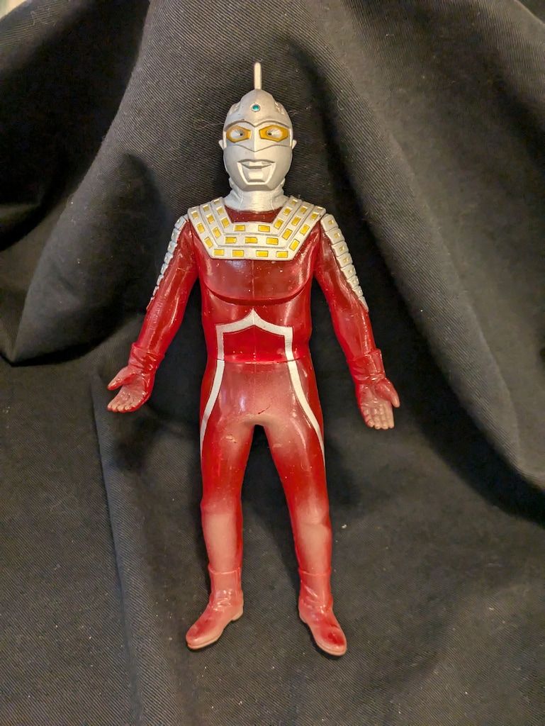 CCP 奇跡 ウルトラの父/ウルトラ10大決戦シリーズ ウルトラセブン 赤ラメクリア成型/奇跡 ウルトラの父/ウルトラ10大決戦