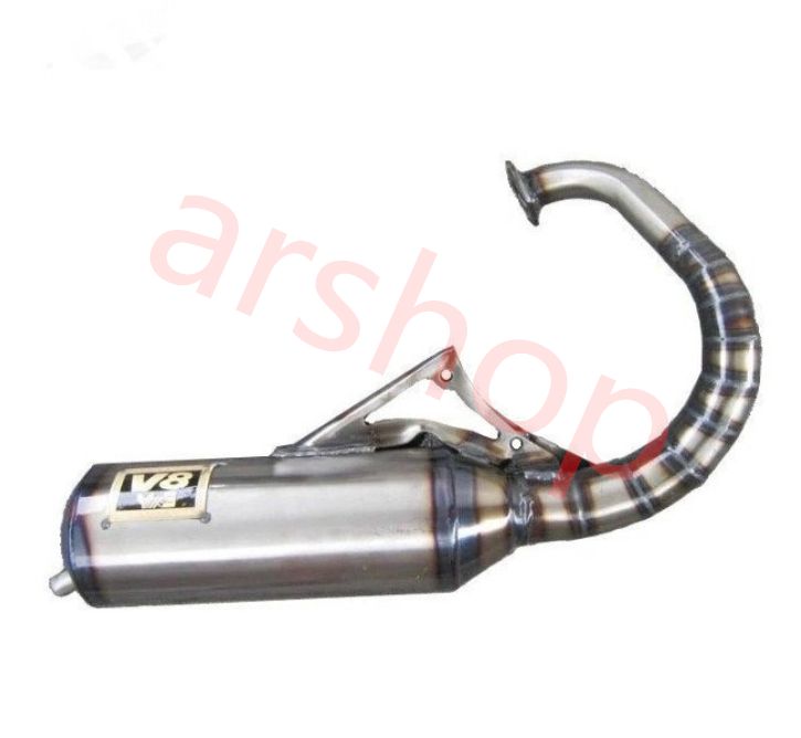 V8マフラー　ハワイアンマフラー　ホンダAF18用 楽天市場】予約販売 ディオ ZX AF18 AF25 AF27 AF28 SR SP G