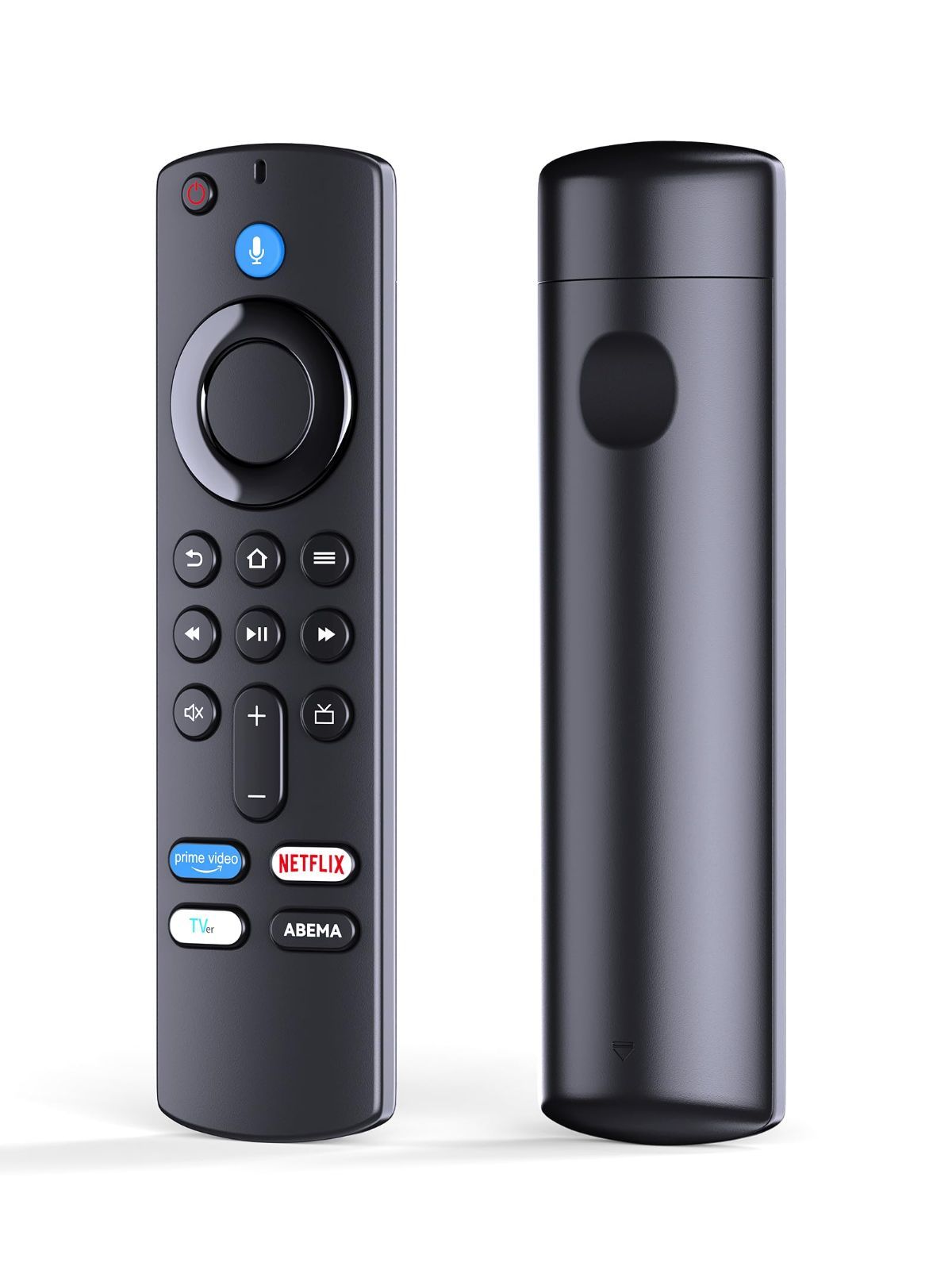 【新着商品】Stick TV 音声認識機能付き ファイヤーtvスティックリモコン ABEMAポタン付き 交換用リモコン 第3世代【2021年発売】 TVリモコン