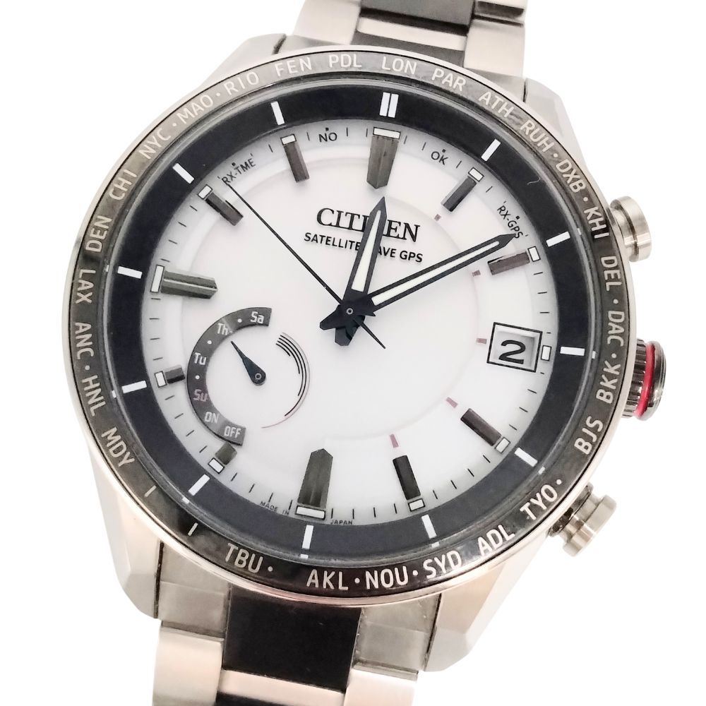 CITIZEN シチズン F150-T025811 アテッサ エコドライブ GPS 衛星電波時計 腕時計 正規品 | C798