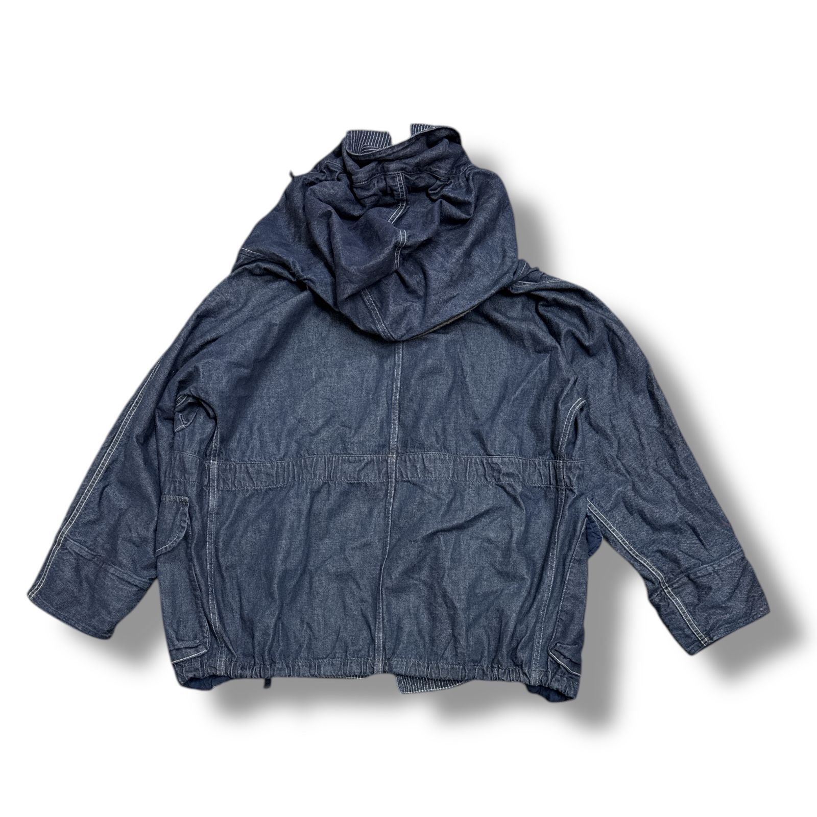 【美品】KAPITAL キャピタル インディゴ 移ろい染め ナイロンコート 美品】KAPITAL キャピタル インディゴ 移ろい染め ナイロンコート