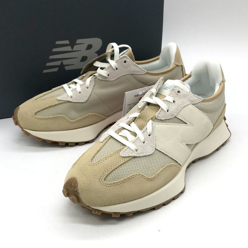 New Balance スニーカー 新品同様 MS327RE ローカット シューズ Nロゴ
