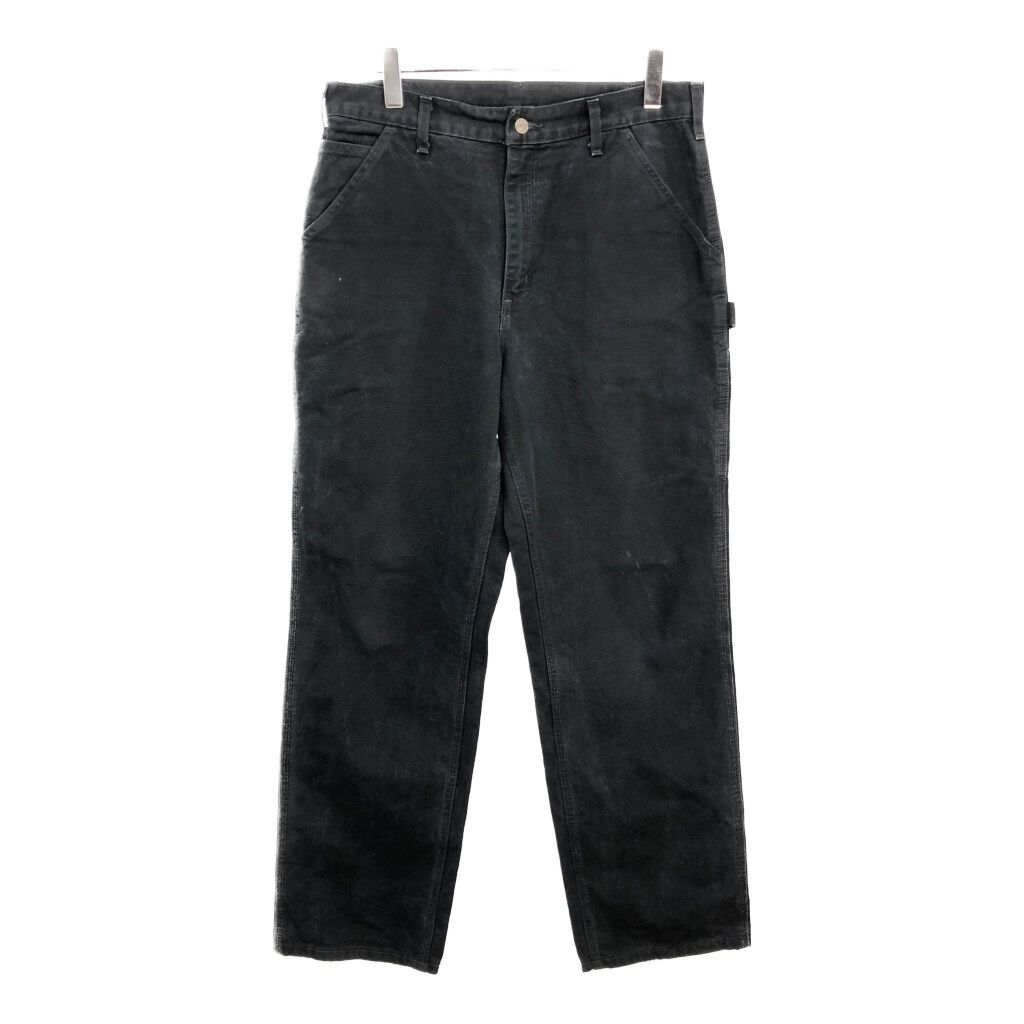 Carhartt カーハート ダック ペインターパンツ ブラック メンズ W34 L34 古着 V6403