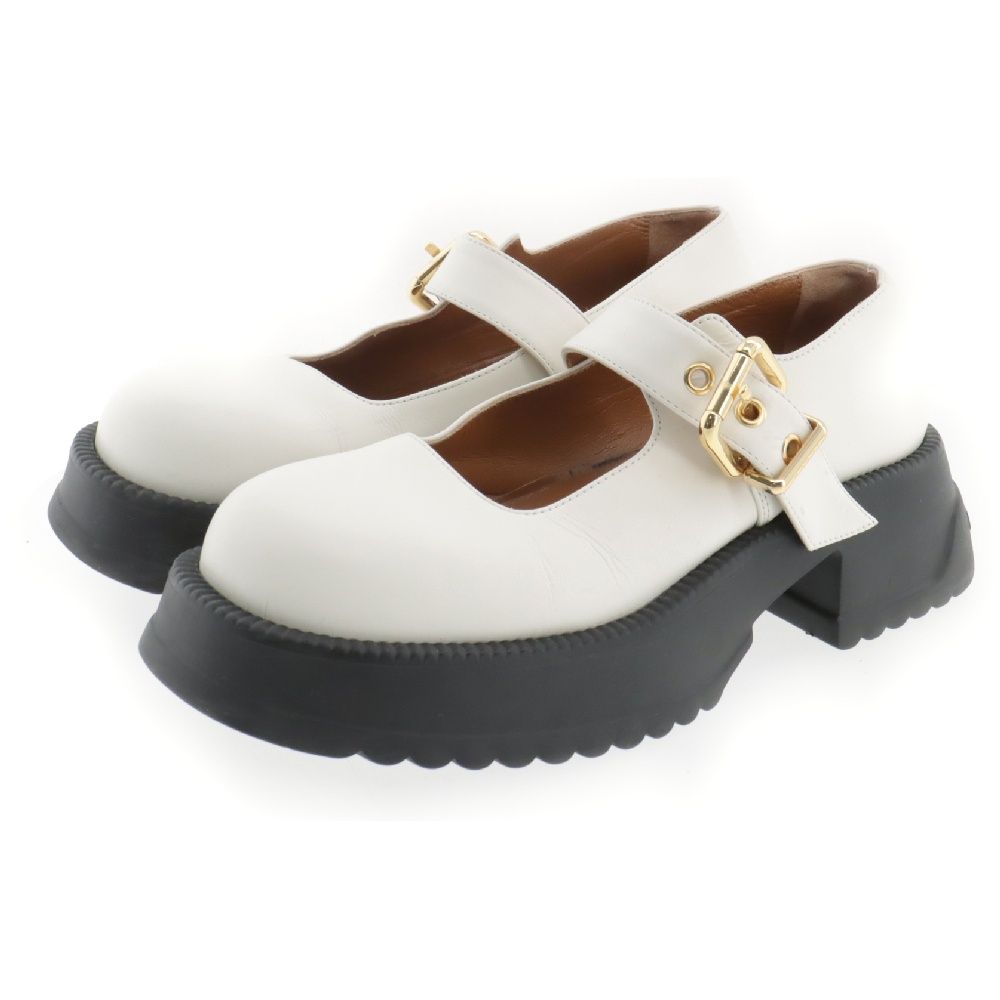 MARNI (マルニ) メリージェーン プラットフォーム ストラップ 厚底 
