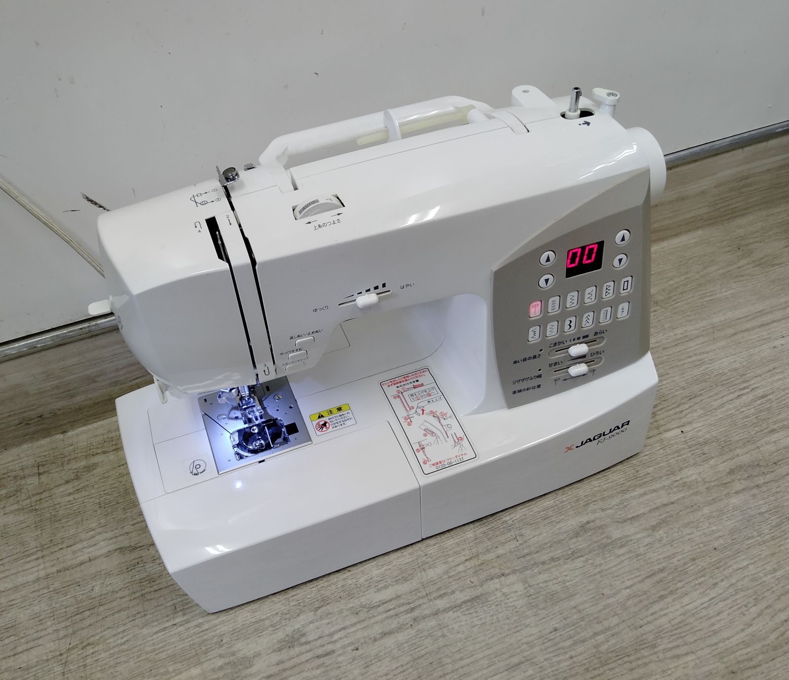 美品！JAGUAR ジャガー コンピューターミシン FJ-9000 - メルカリ